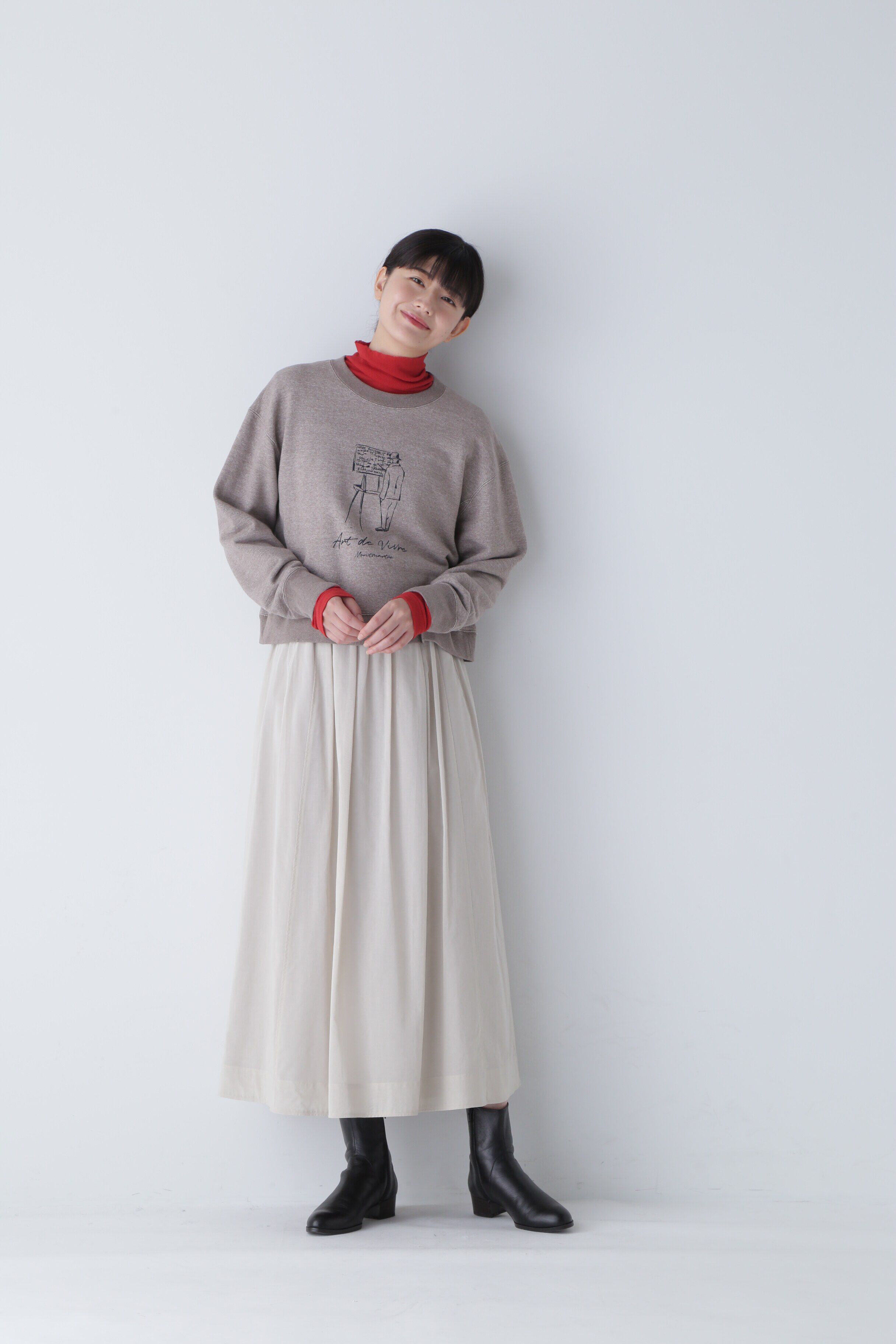  「◆シアータートルカットソー」|Tシャツ・カットソー|