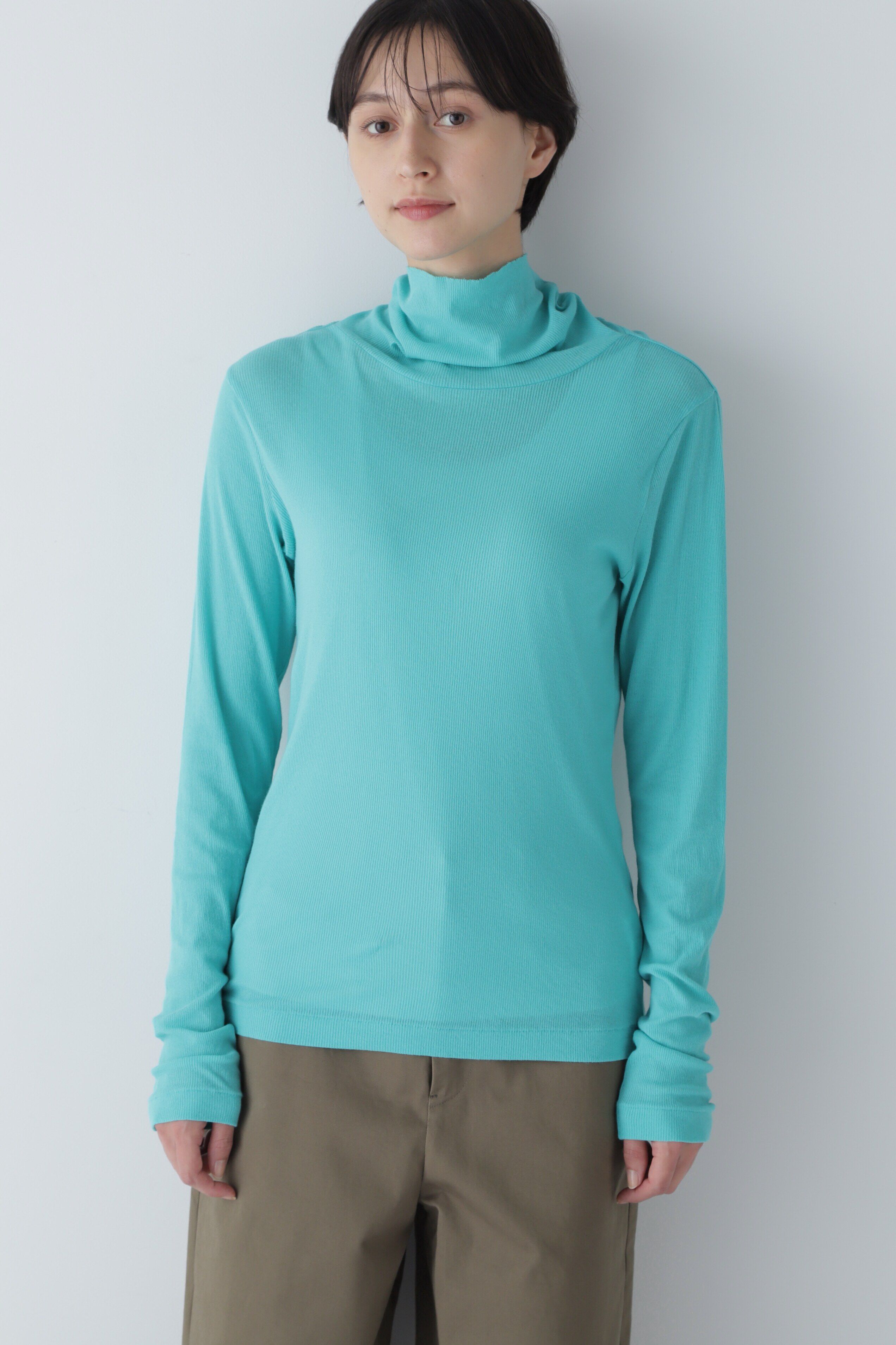  「◆シアータートルカットソー」|Tシャツ・カットソー|ミントグリー