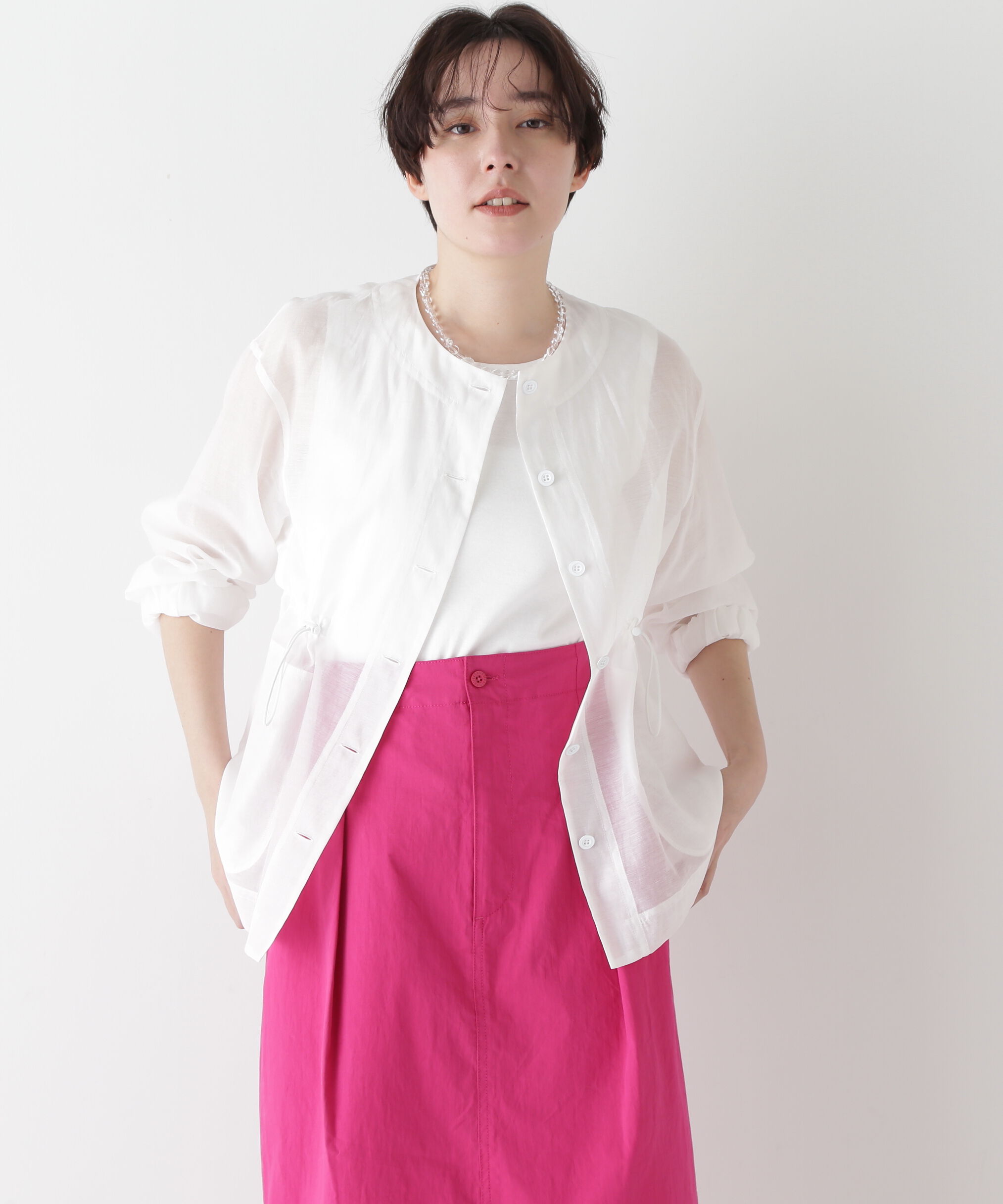  「◆シアータフタユーティリティノーカラージャケット」|その他|