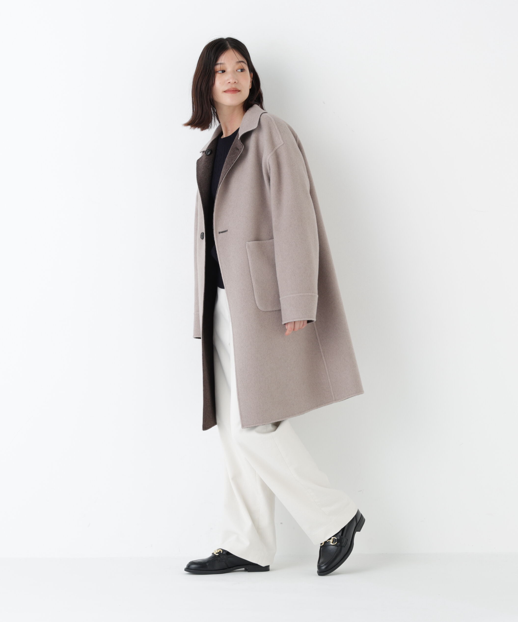  「◆リバーシブルステンカラーリバーコート」|その他|