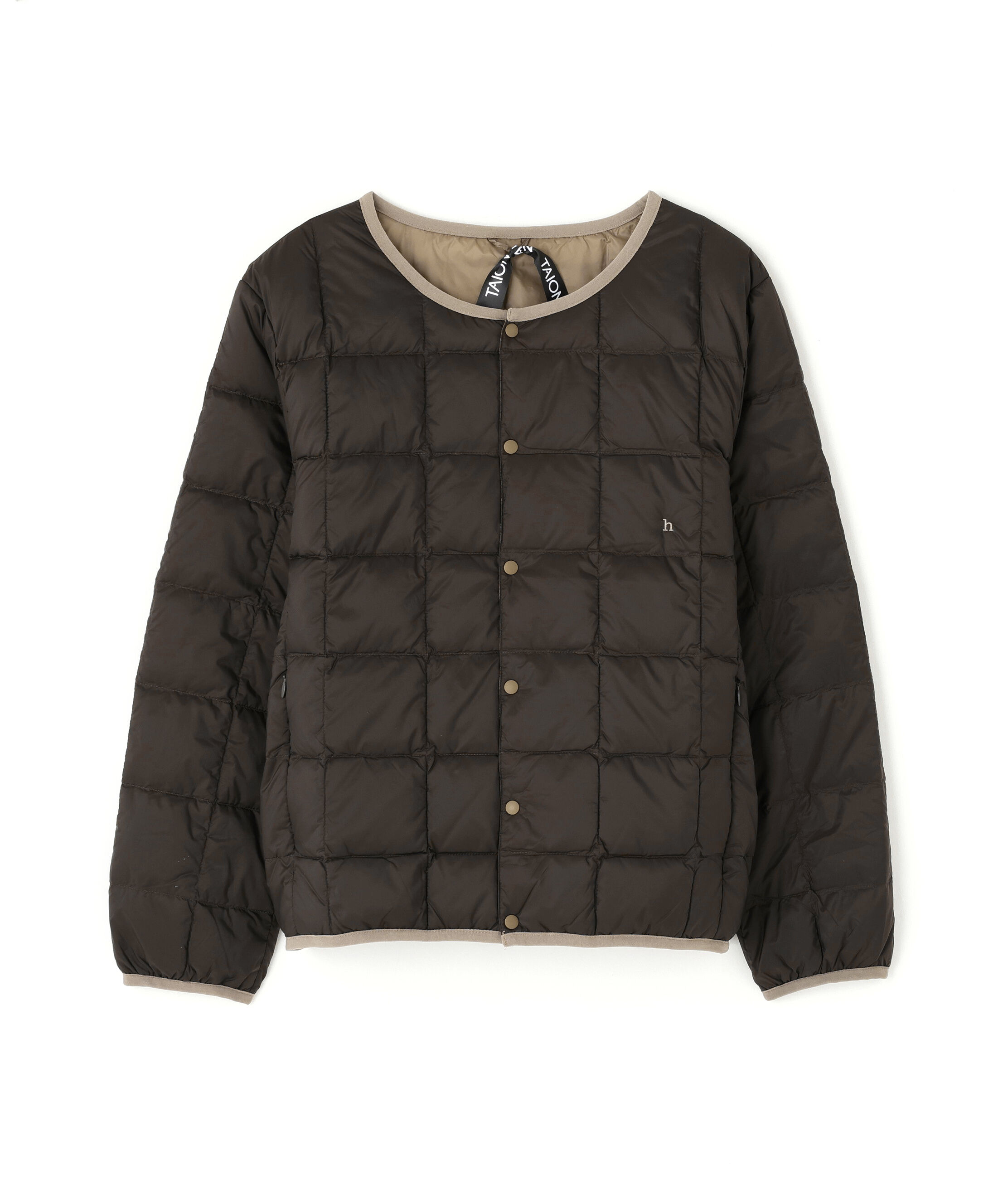 「◆≪ＴＡＩＯＮコラボ≫リバーシブルクルーネックダウンブルゾン」|ブルゾン・スタジャン|