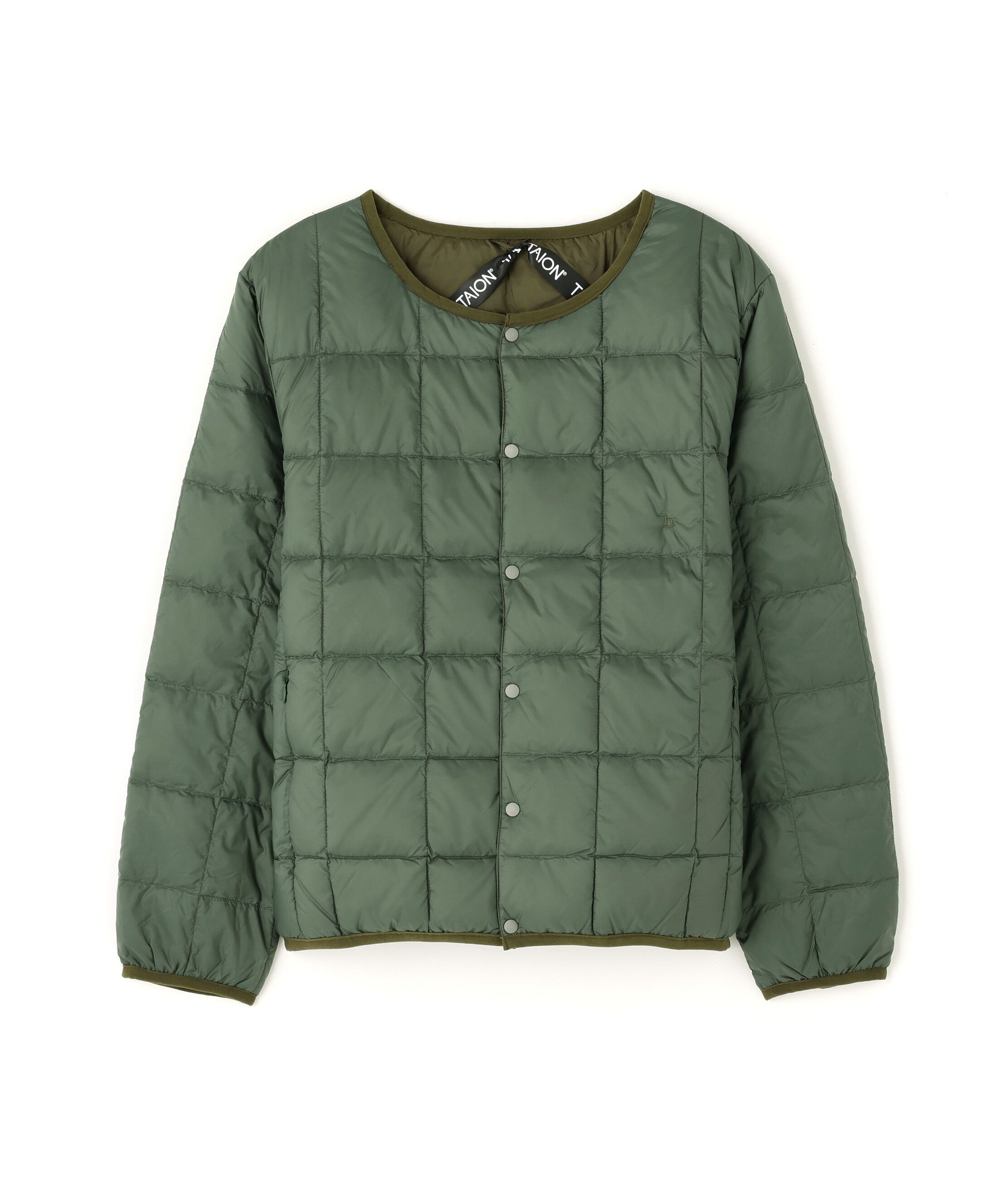  「◆≪ＴＡＩＯＮコラボ≫リバーシブルクルーネックダウンブルゾン」|ブルゾン・スタジャン|