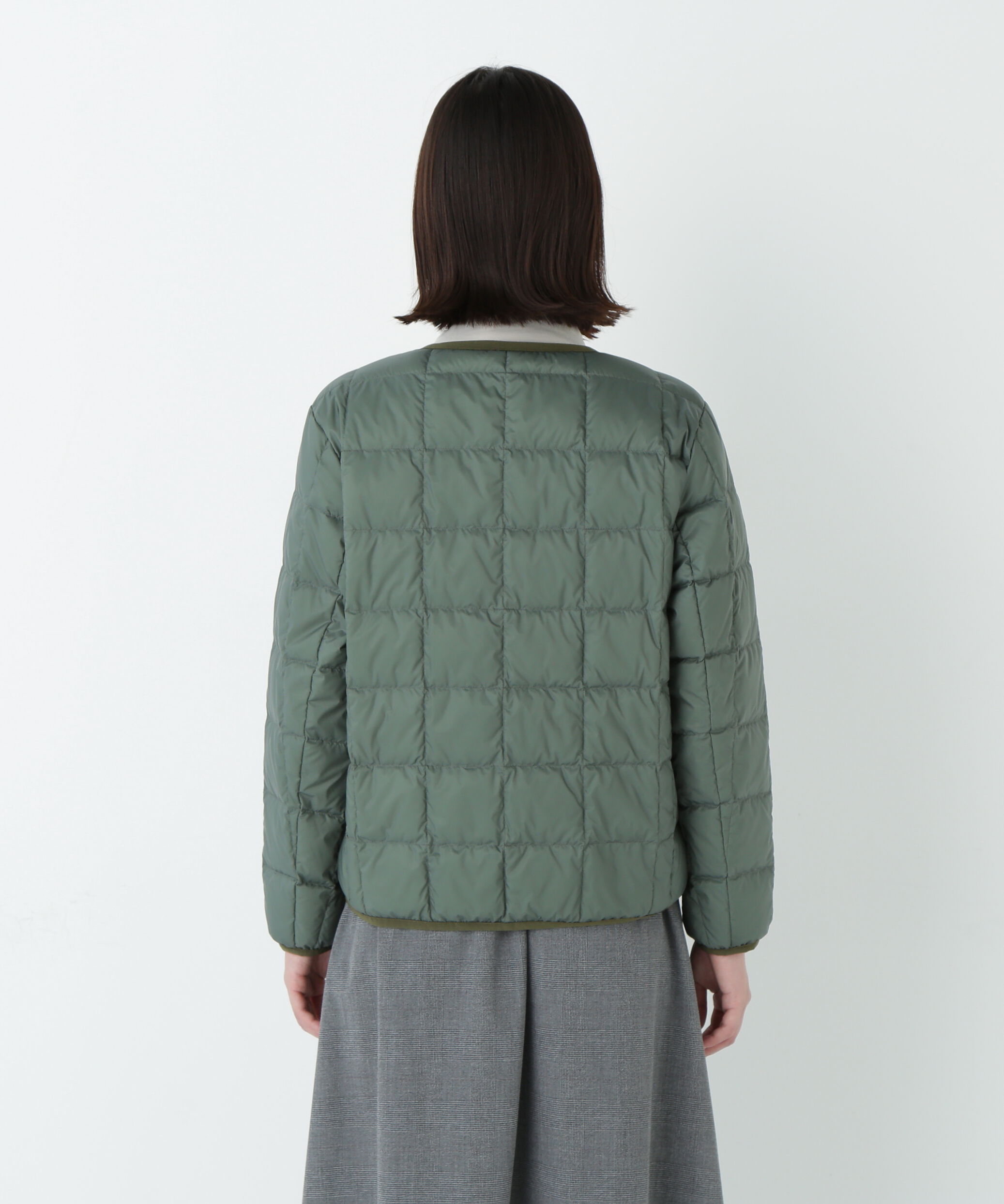  「◆≪ＴＡＩＯＮコラボ≫リバーシブルクルーネックダウンブルゾン」|ブルゾン・スタジャン|