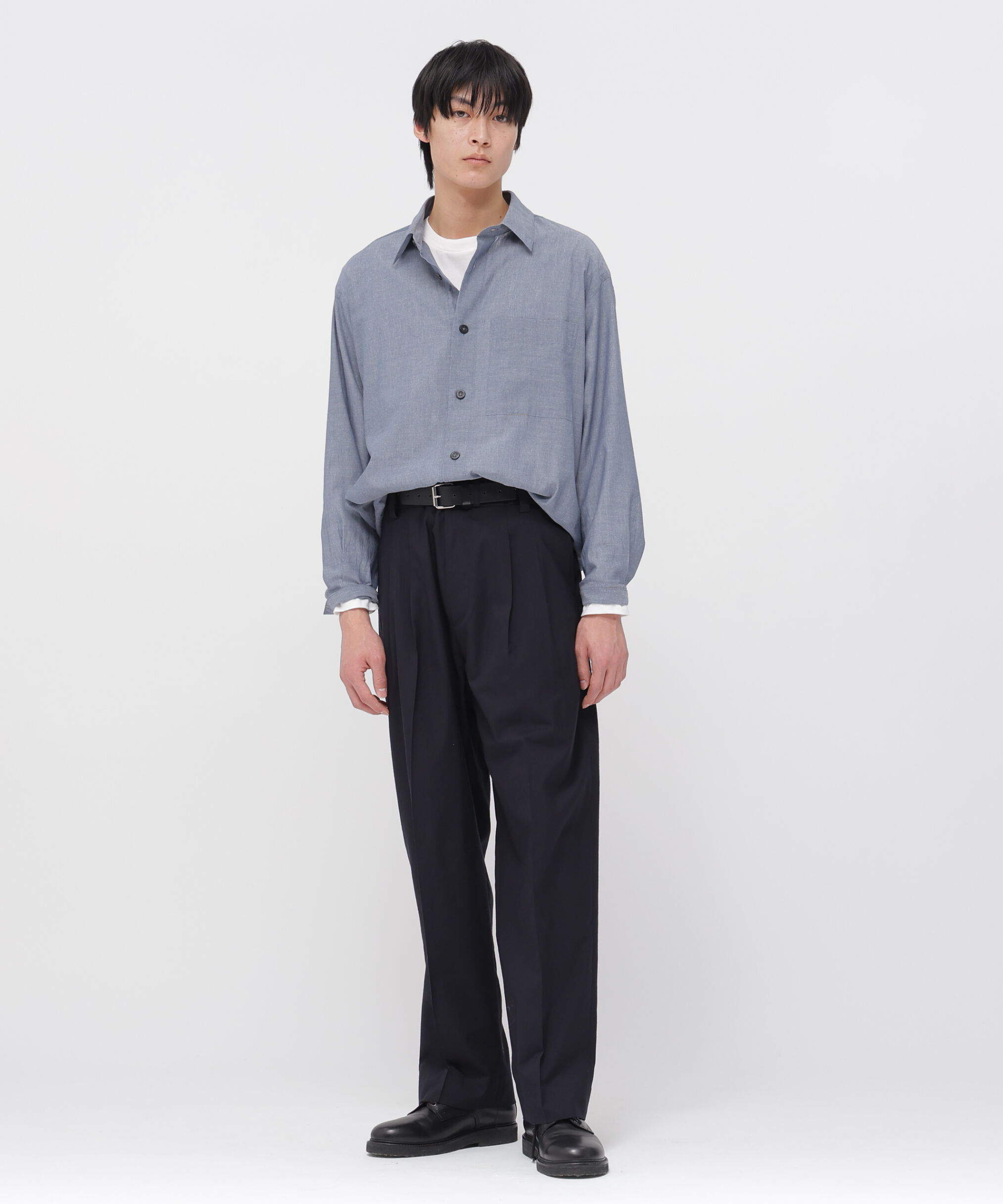 MARGARET HOWELL「COTTON WOOL VOILE SHIRT」|シャツ・ブラウス|