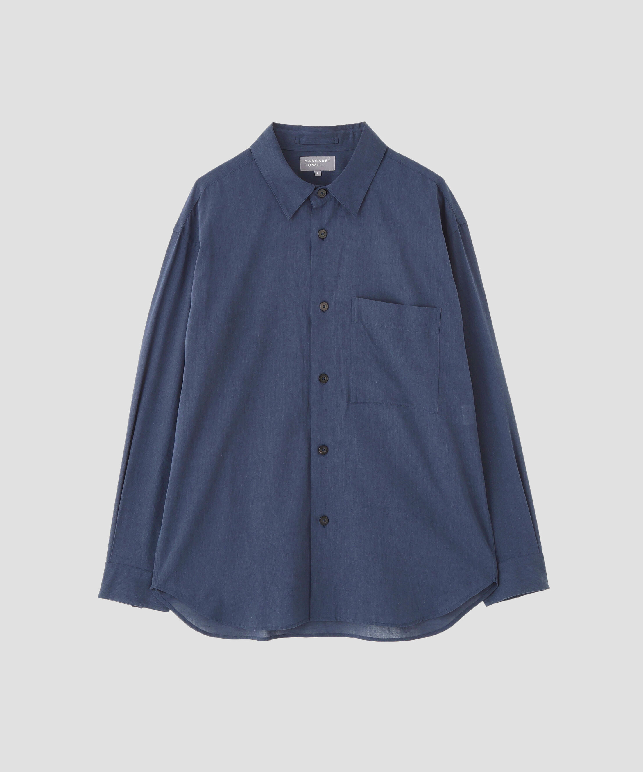MARGARET HOWELL「COTTON WOOL VOILE SHIRT」|シャツ・ブラウス|