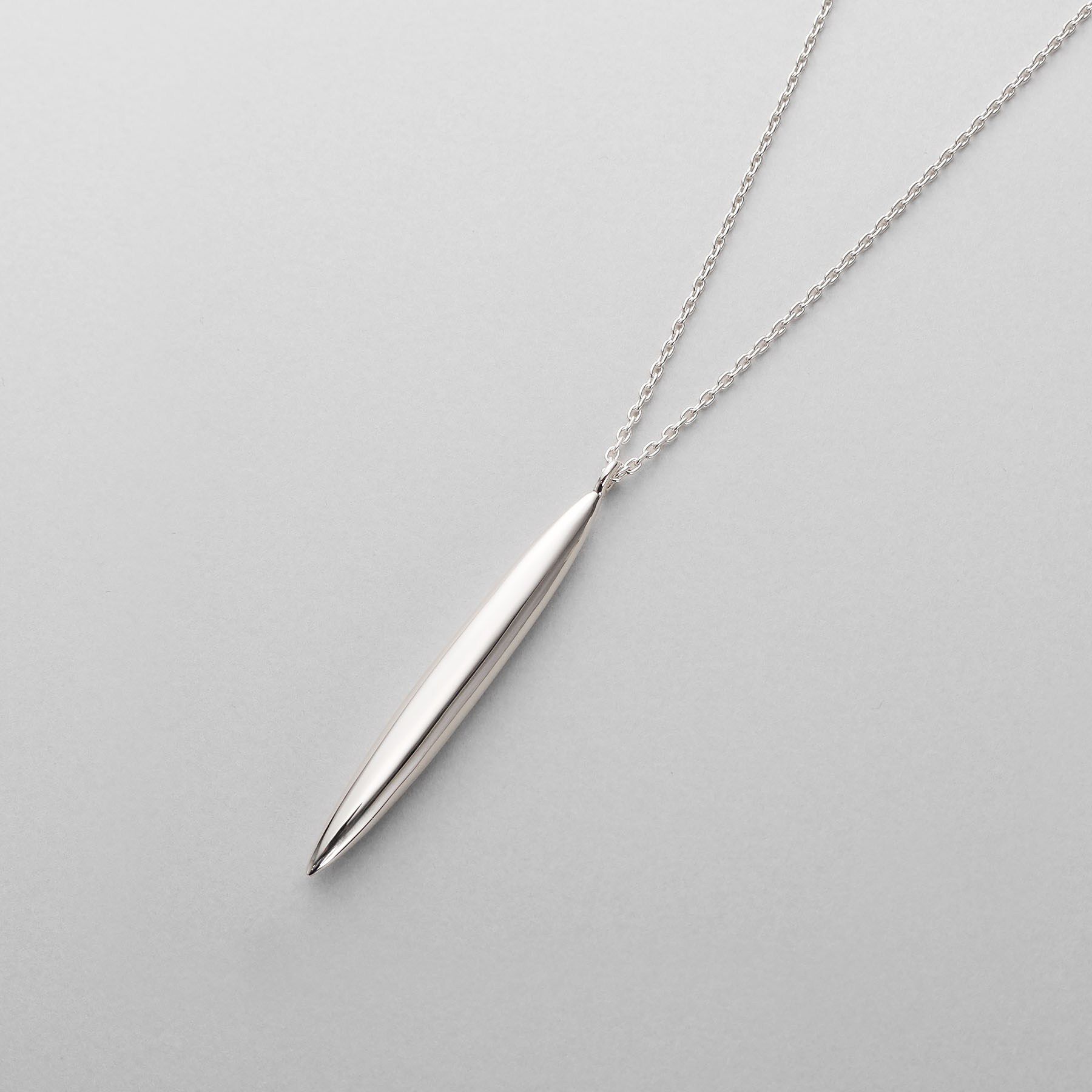 COCOSHNIK ONKITSCH「シルバー ナベットシェイプネックレス」|ネックレス|