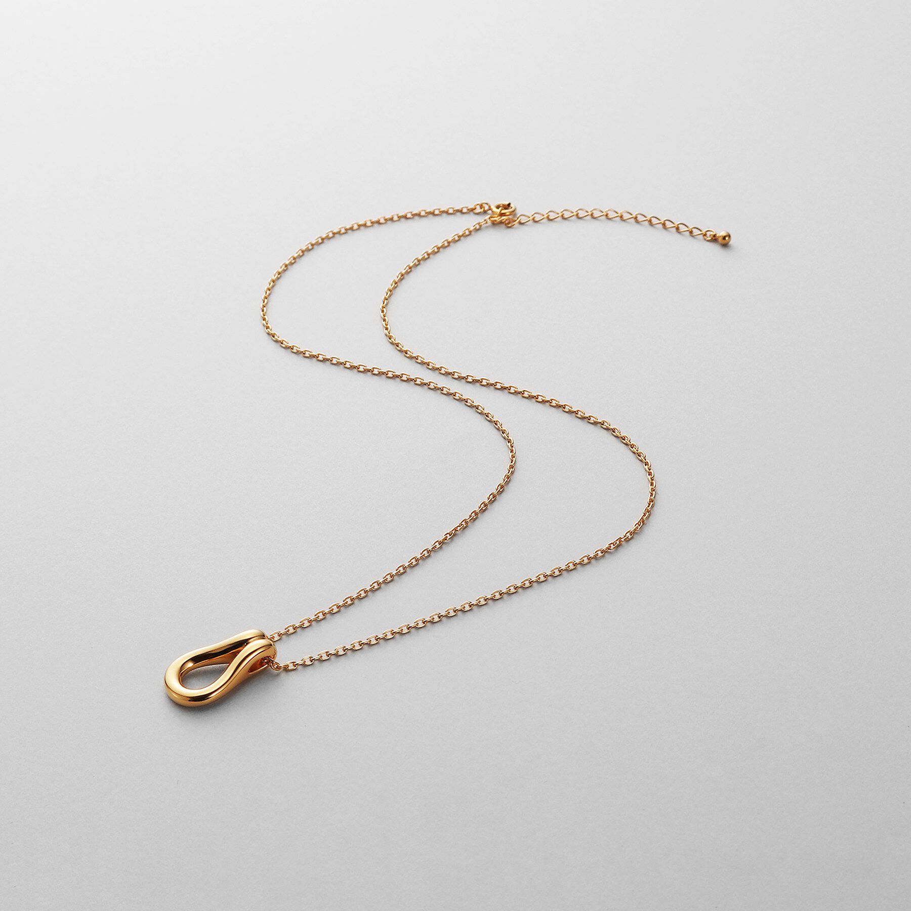 COCOSHNIK ONKITSCH「シルバー ホースシューモチーフネックレス GP」|ネックレス|ゴールド(600)