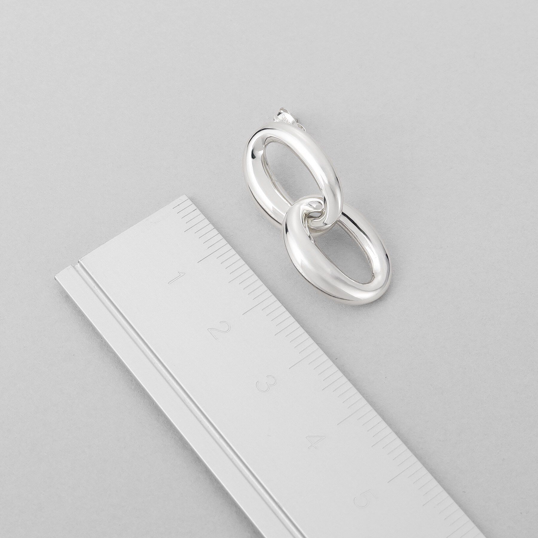 COCOSHNIK ONKITSCH「シルバー ダブルドロップニュアンスピアス」|ピアス|