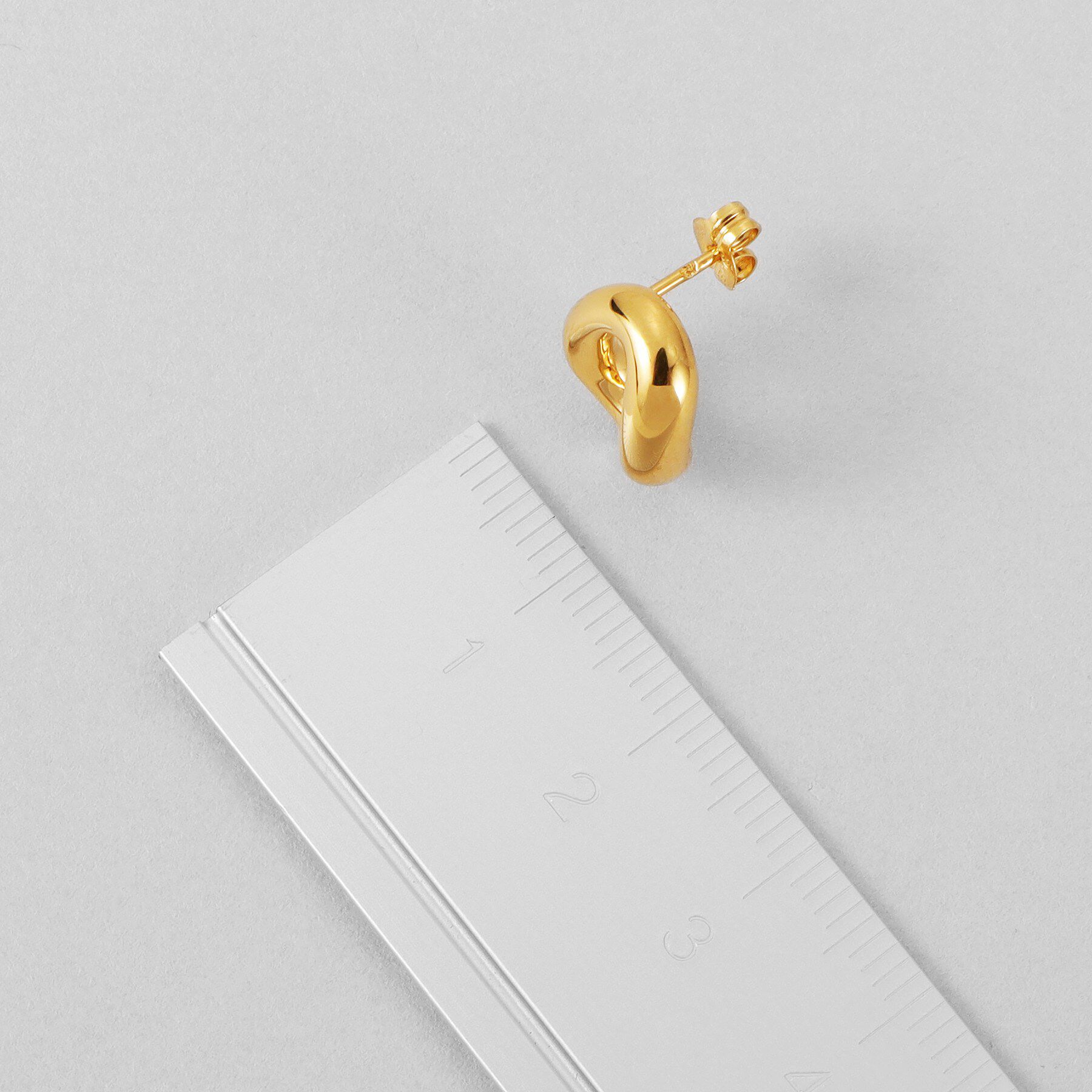 COCOSHNIK ONKITSCH「シルバー オープンニュアンスピアス GP」|ピアス|