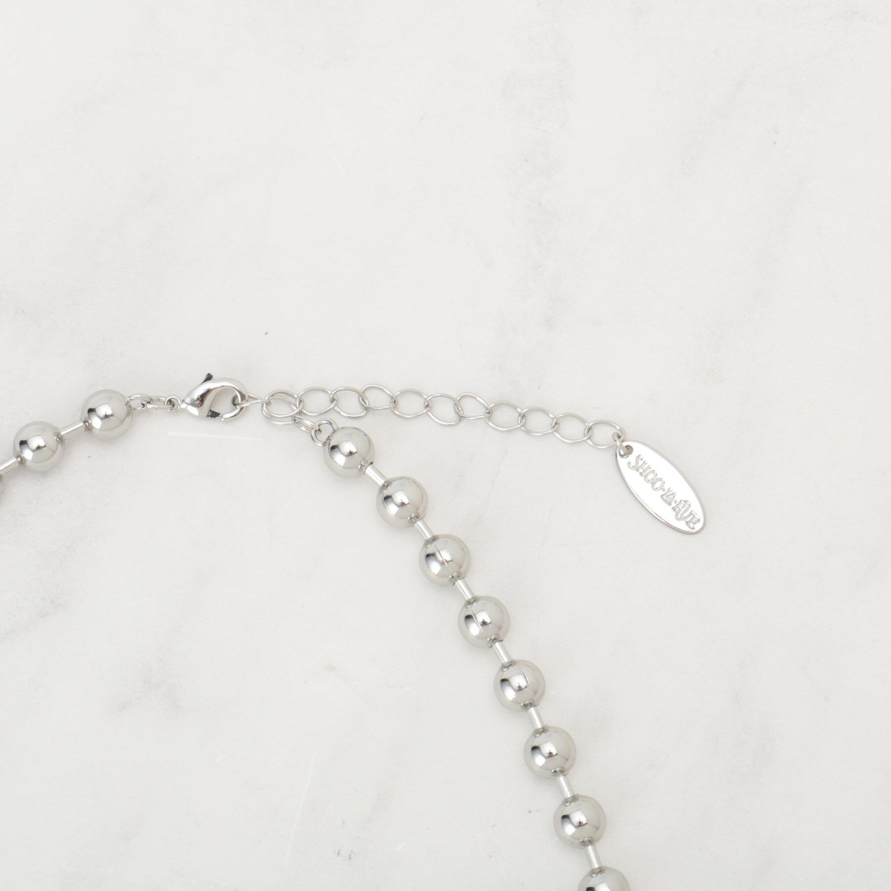 SHOO･LA･RUE「ボールチェーンネックレス」|ネックレス|