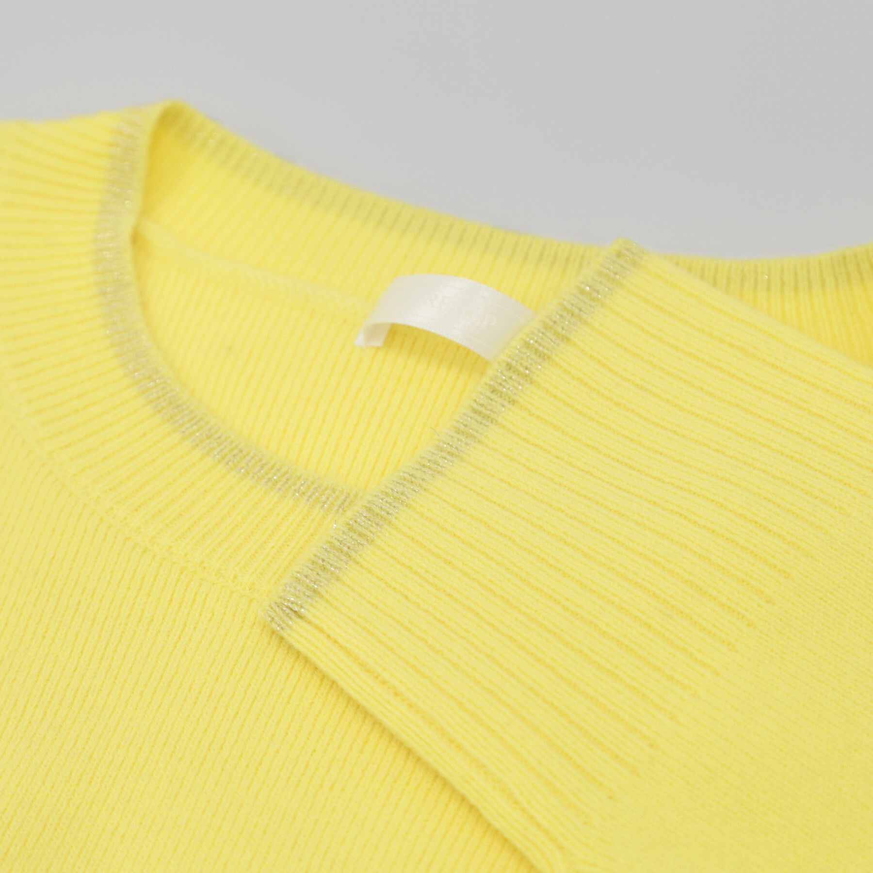 SHOO･LA･RUE「【洗濯機可/セットアップ可】さりげないラメ使いで差をつける クルーネックニット」|ニット・セーター|