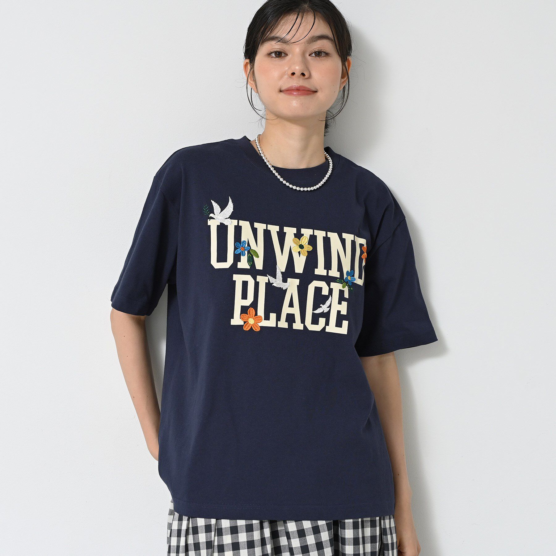 Dessin「ロゴ刺繍Tシャツ」|Tシャツ・カットソー|