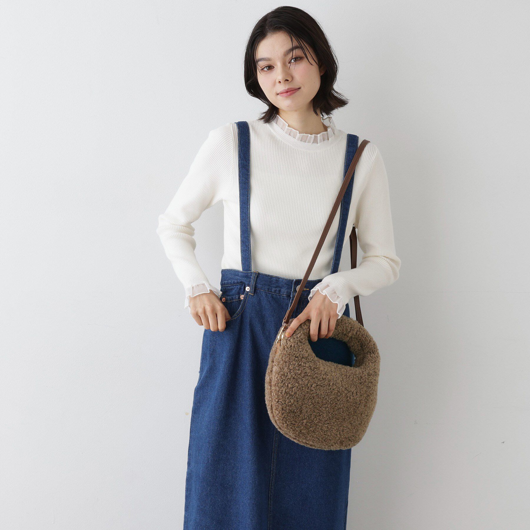 Dessin「【2WAY・軽量】ボアBAG」|ショルダー・メッセンジャー|