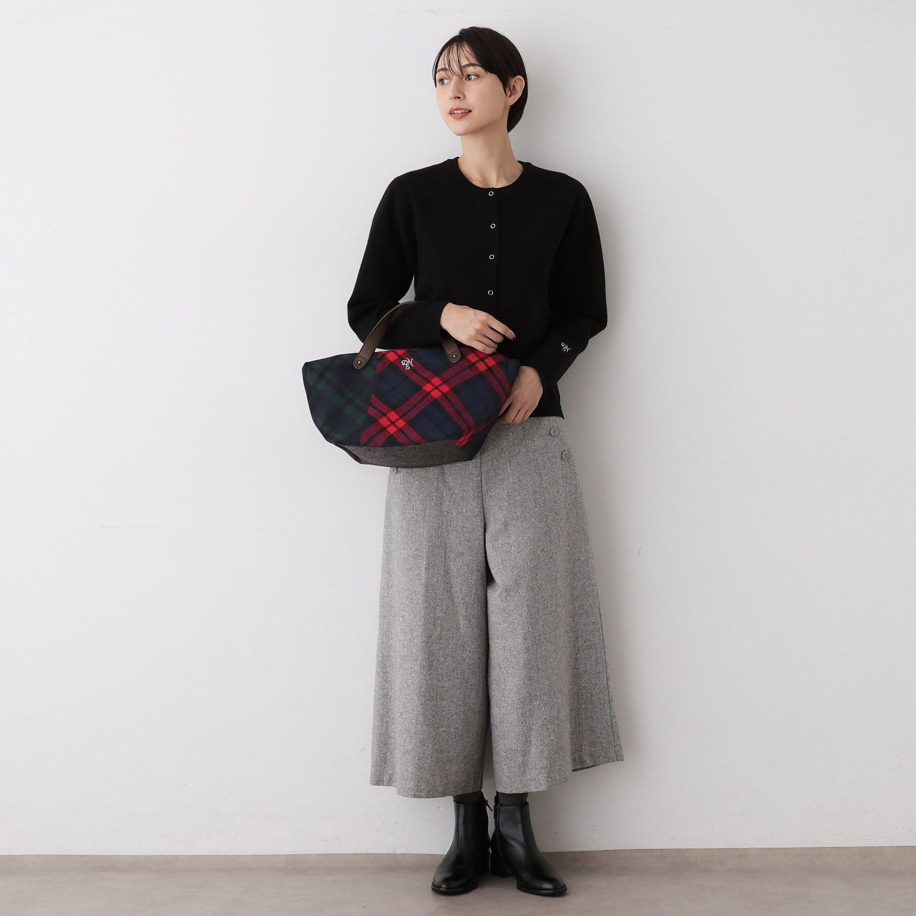 Dessin「チェック柄ボートトートバッグ」|トートバッグ|