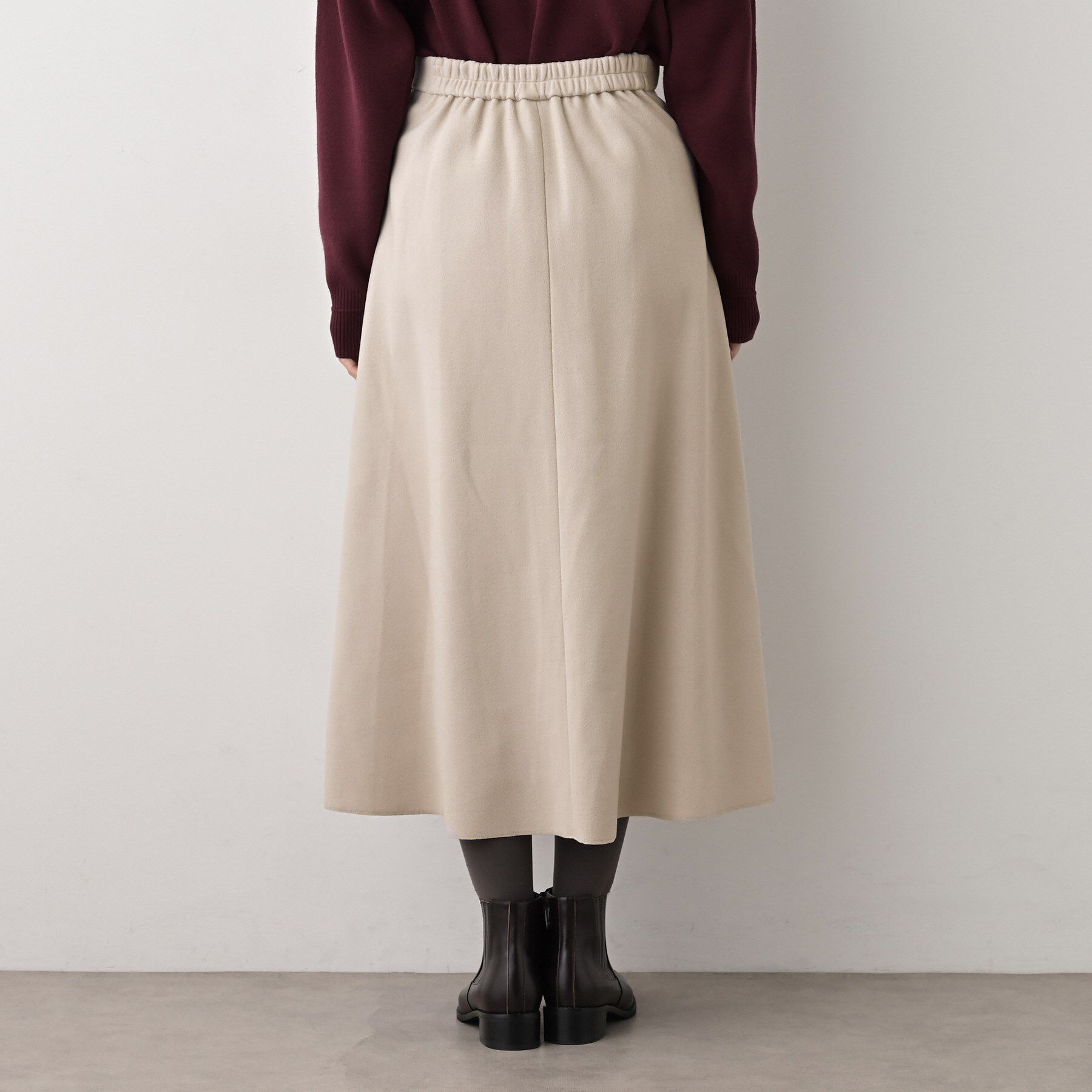 Dessin「メルトンジャージフレアスカート」|スカート|