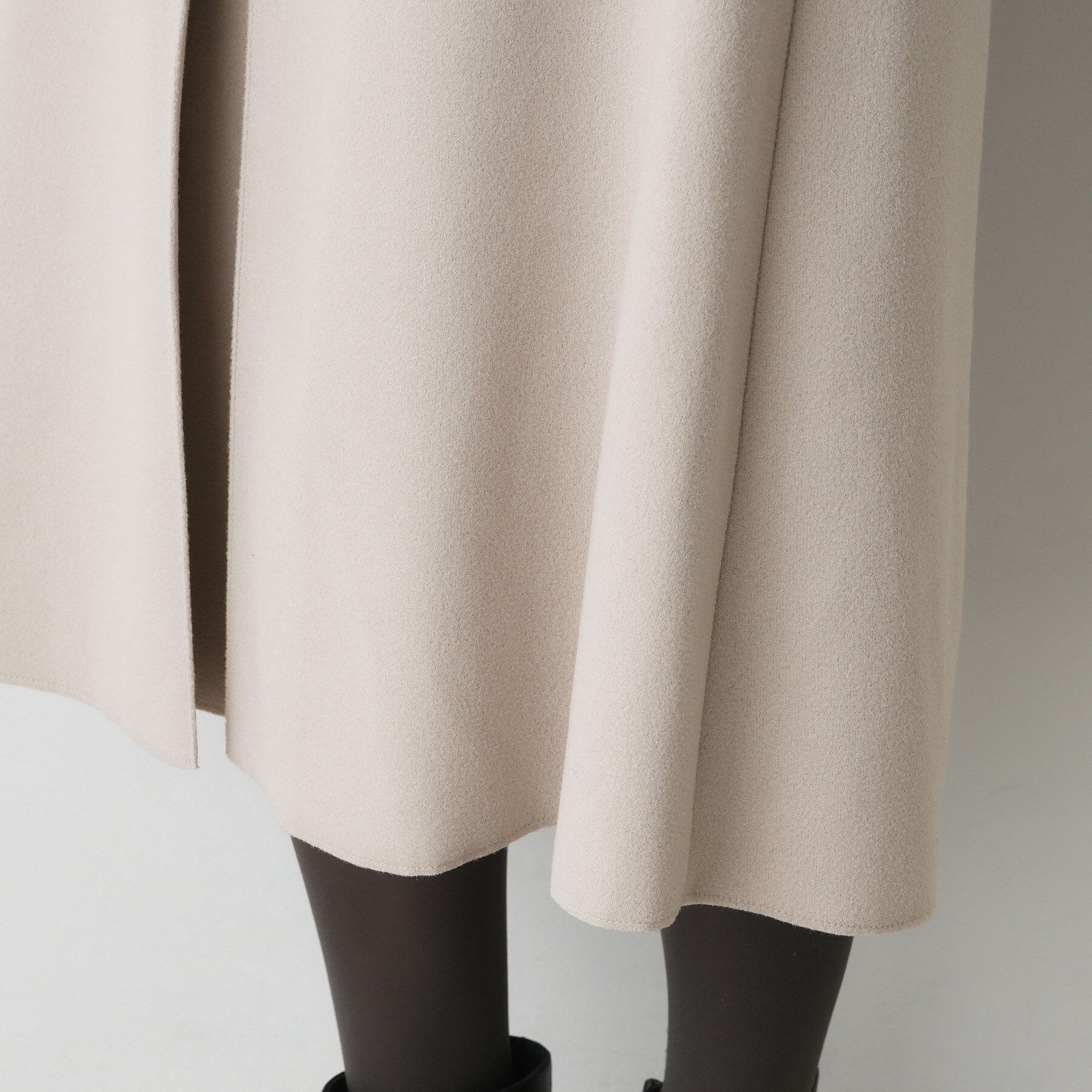 Dessin「メルトンジャージボックスタックスカート」|スカート|