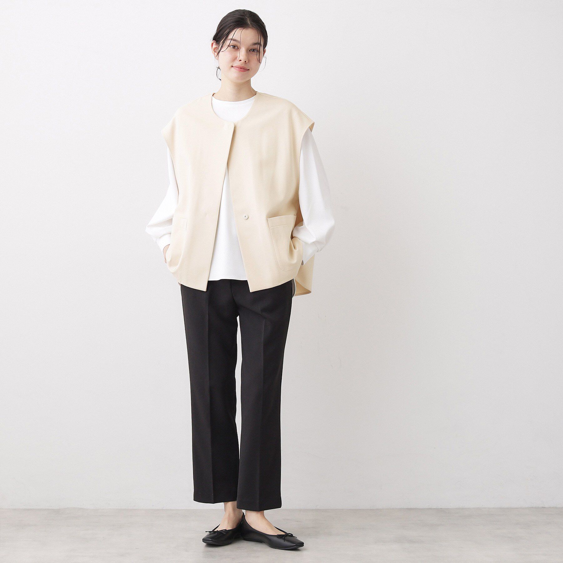 Dessin「【洗える】ポンチジレ」|ベスト・ジレ|