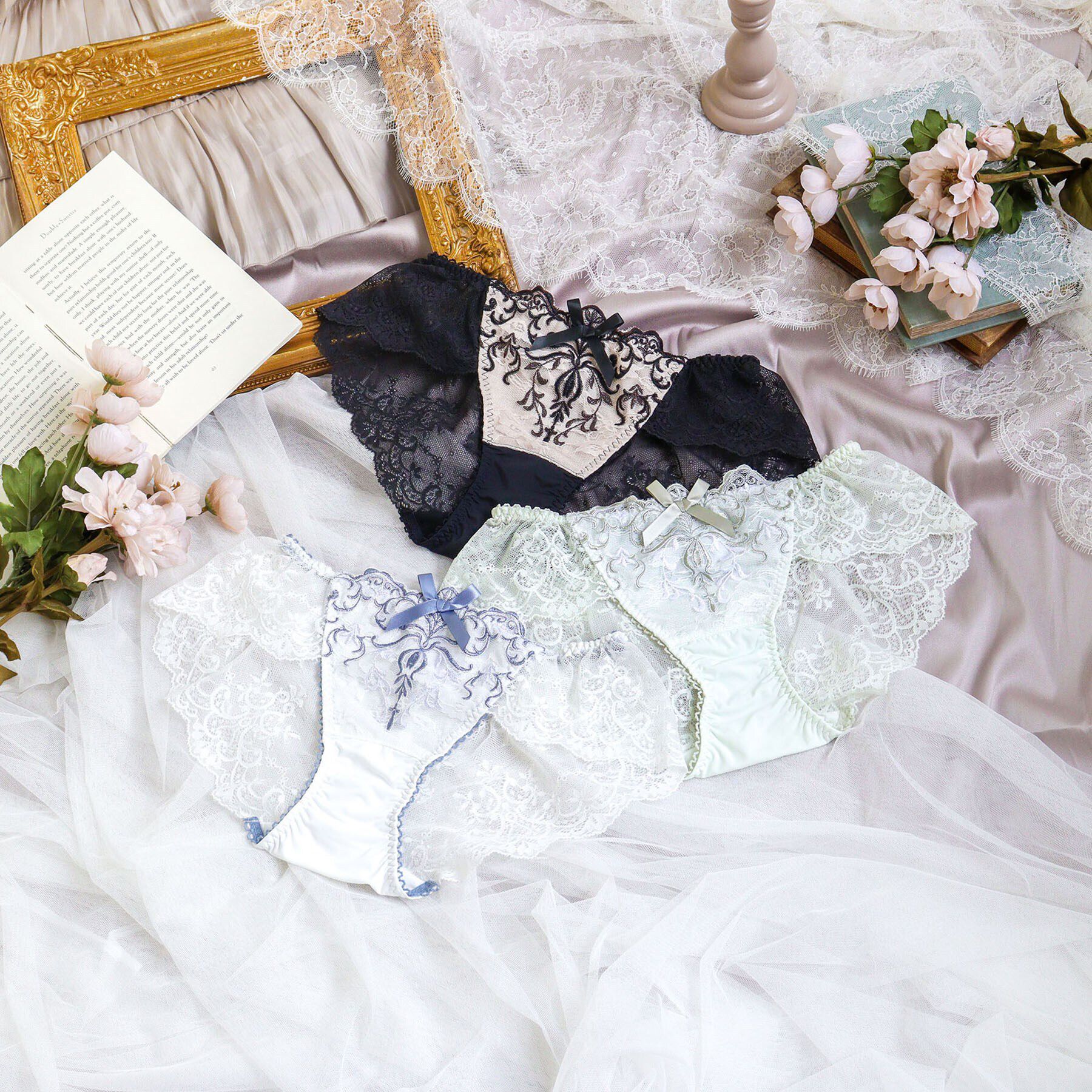 Risa Magli「ジュア レースショーツ」|インナー|