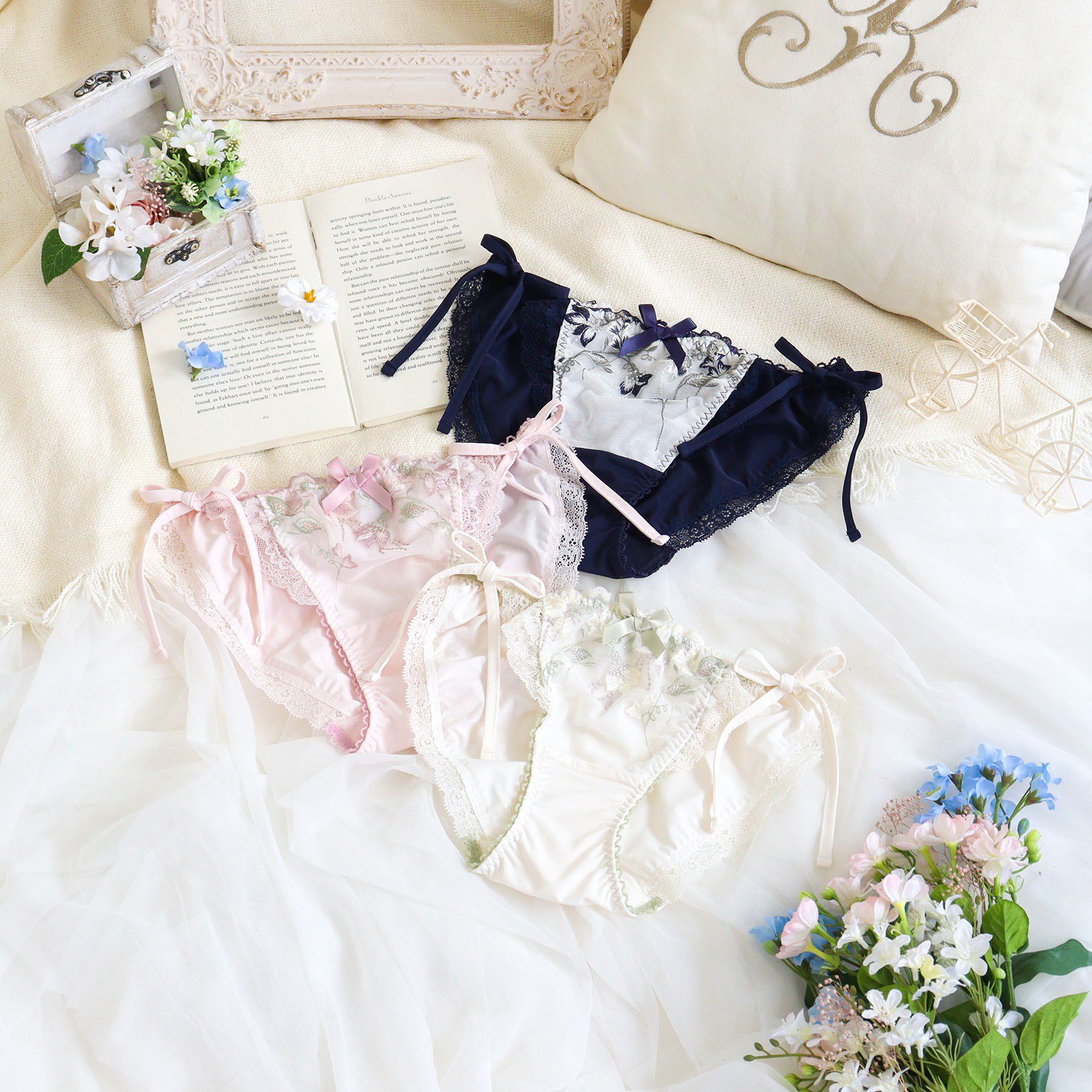 Risa Magli「ソア リボンショーツ」|インナー|