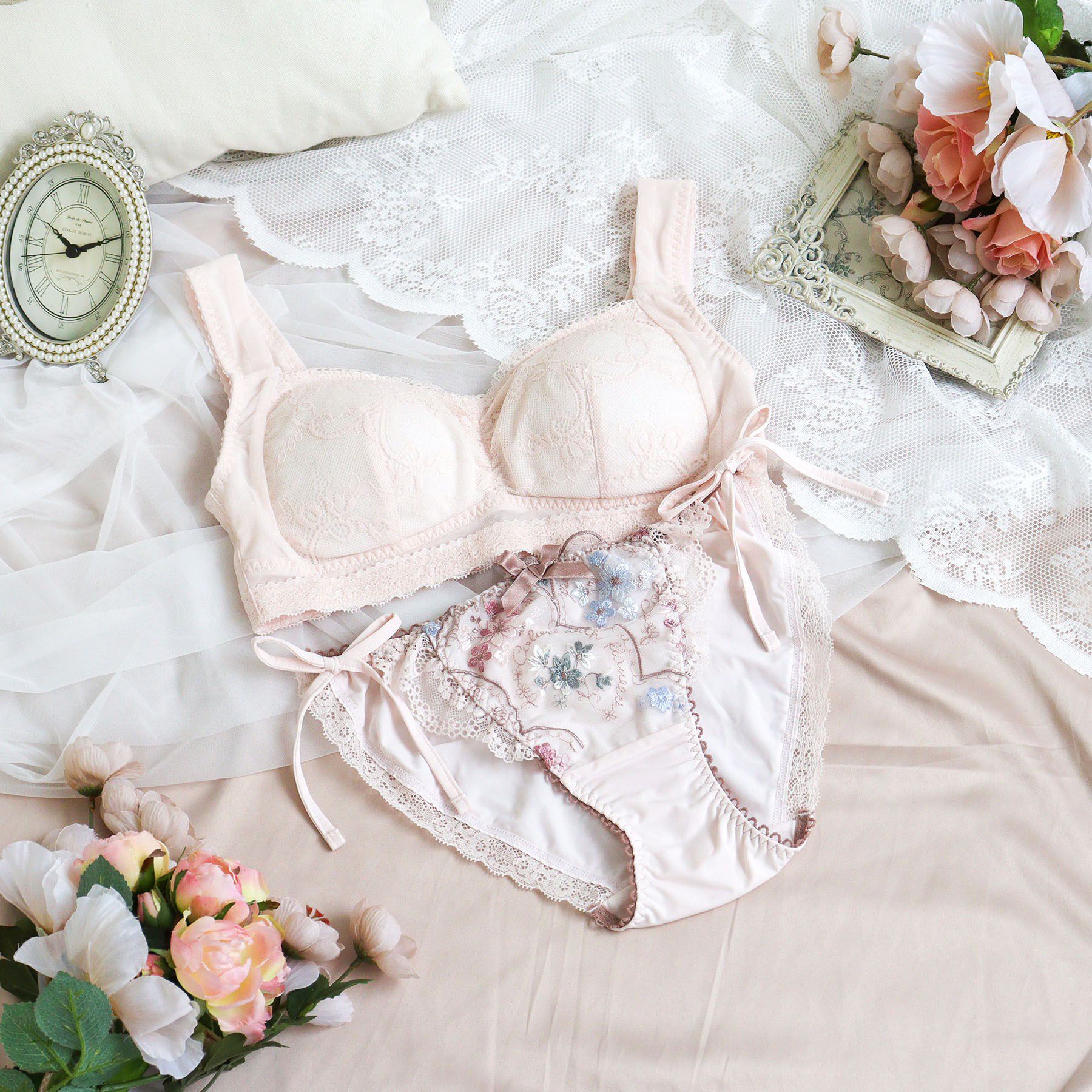 Risa Magli「フェリーチェ おやすみブラ （LL）」|インナー|