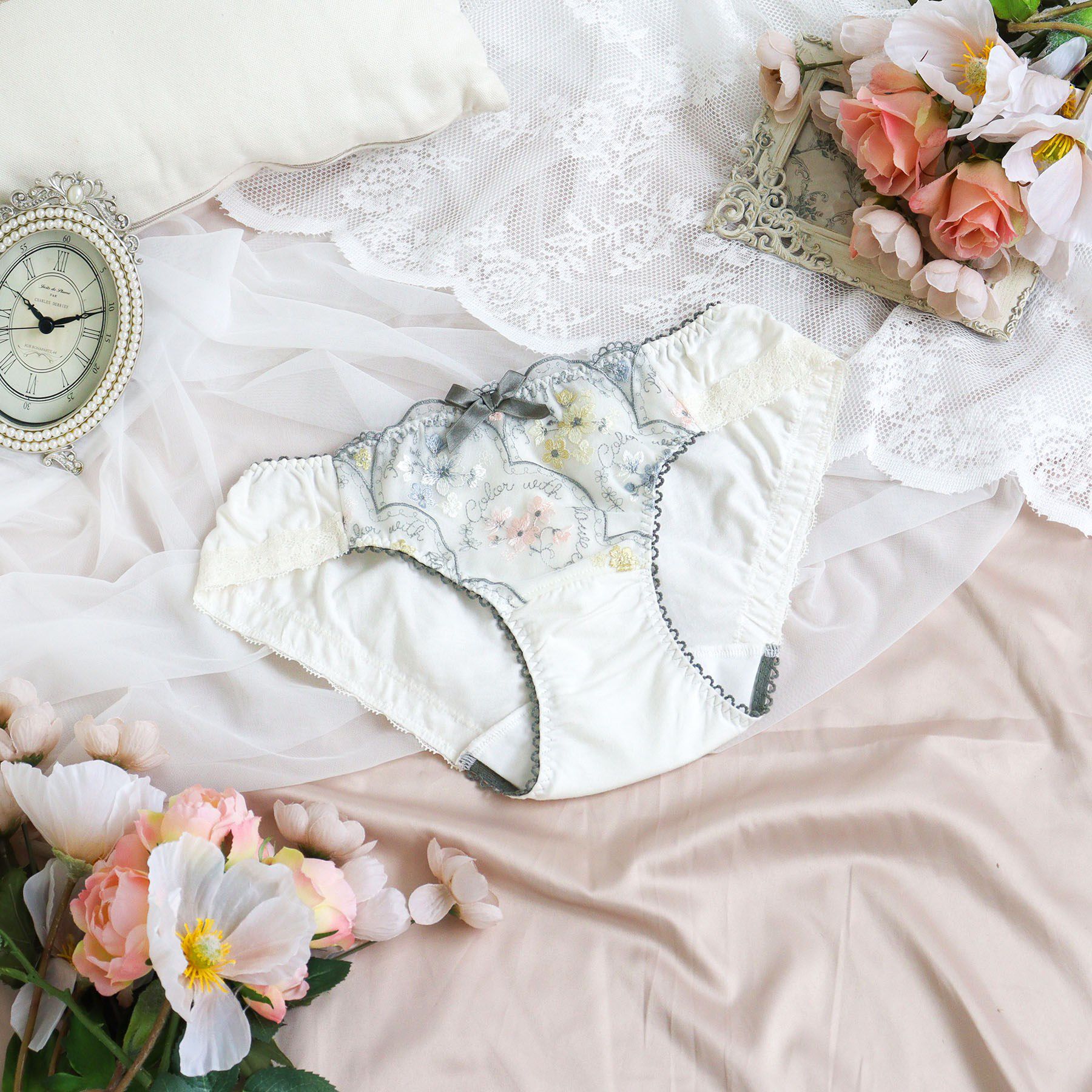 Risa Magli「フェリーチェ サニタリー」|インナー|アイボリー(004)