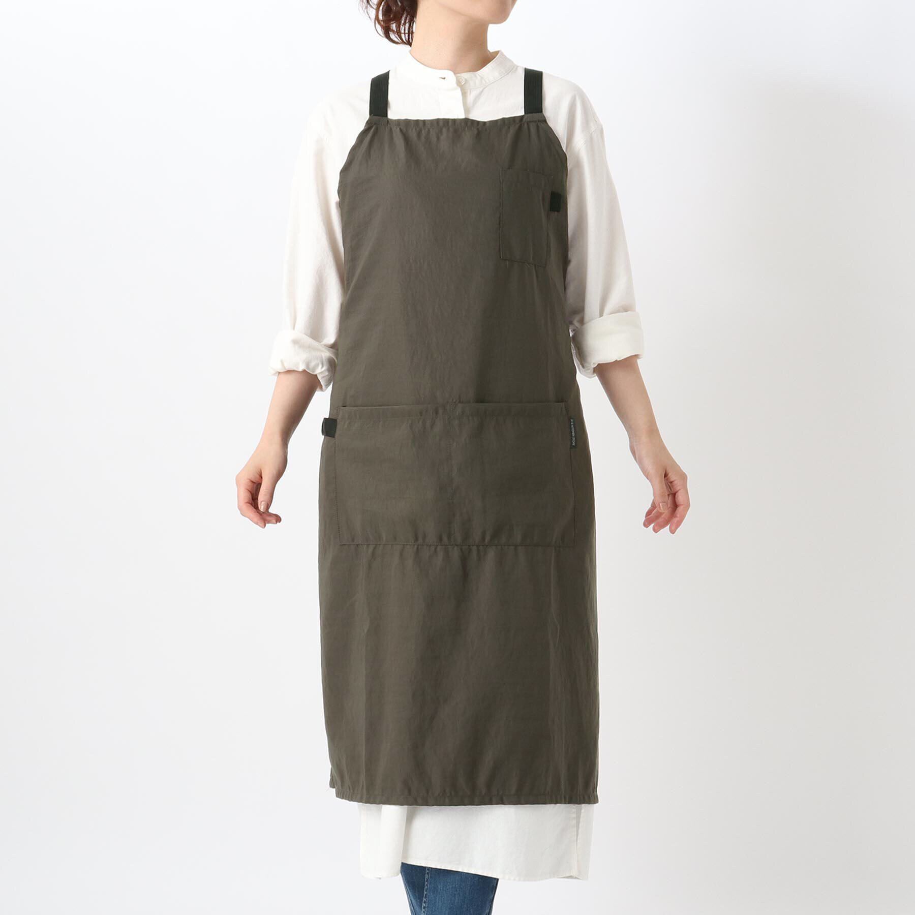 212 KITCHEN STORE「無地撥水エプロン DGY」|食器・キッチングッズ|その他