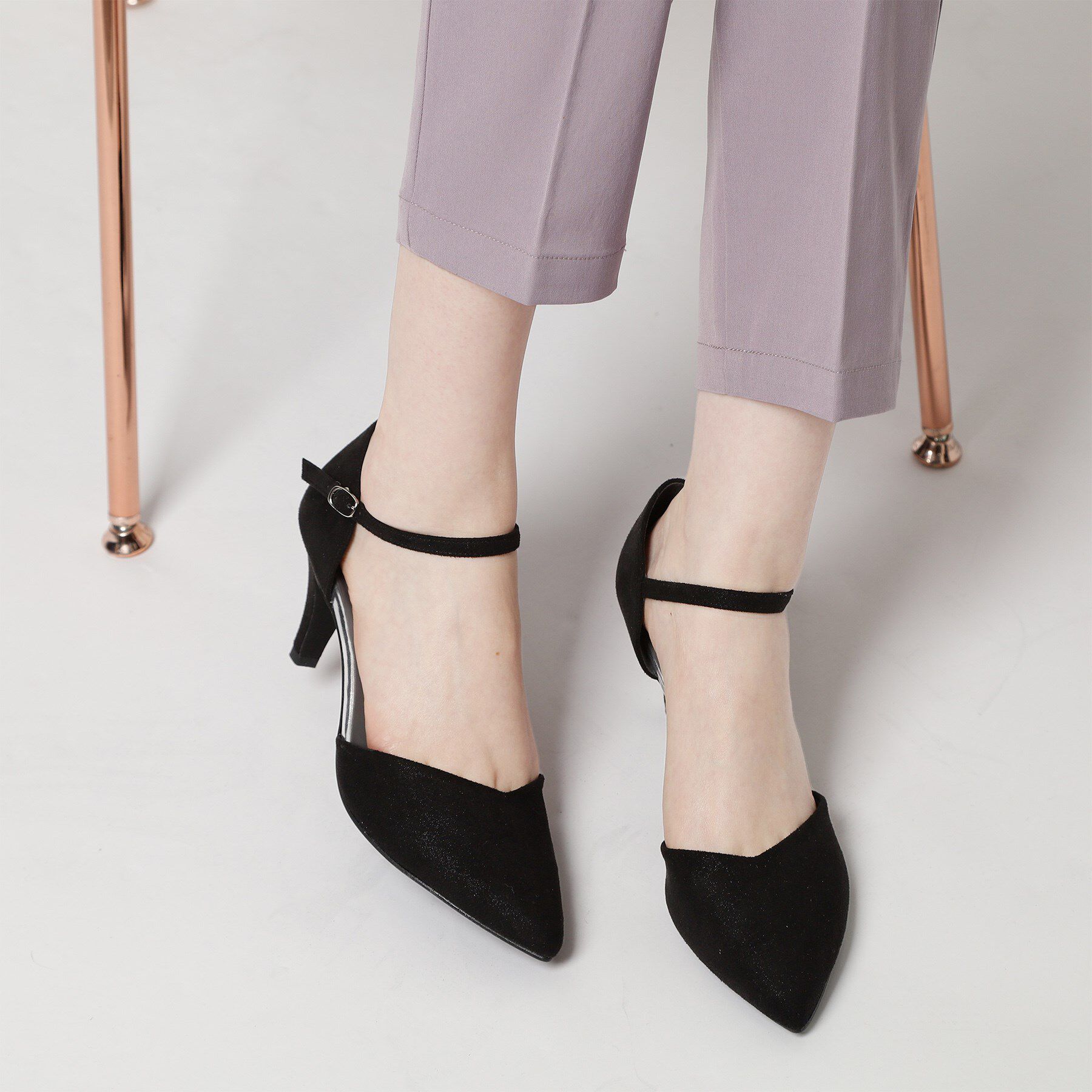 ESPERANZA「アンクルストラップパンプス」|パンプス|