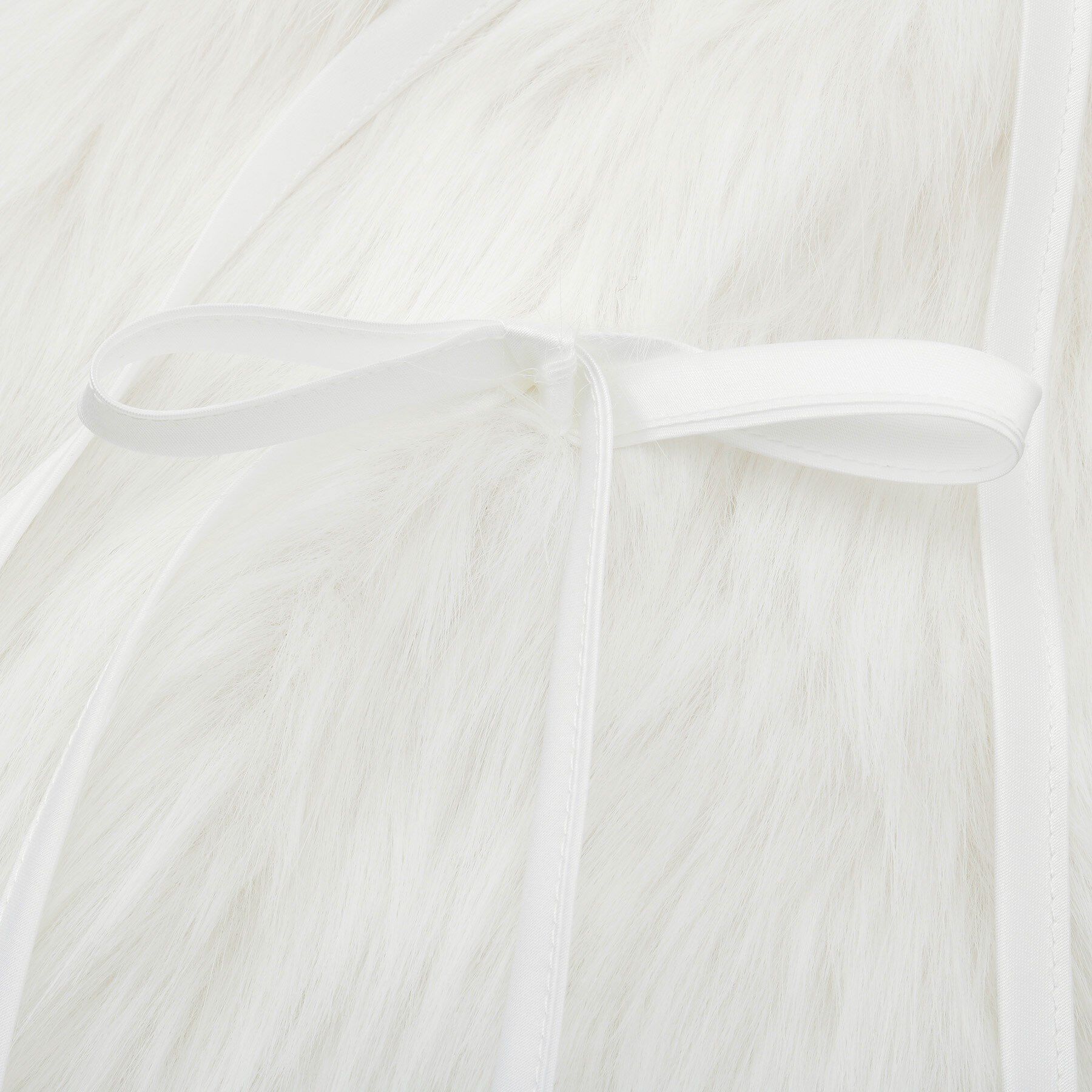 Doll Kiss「フェイクファー&times;レースアップレッグカバー」|レッグウォーマー|