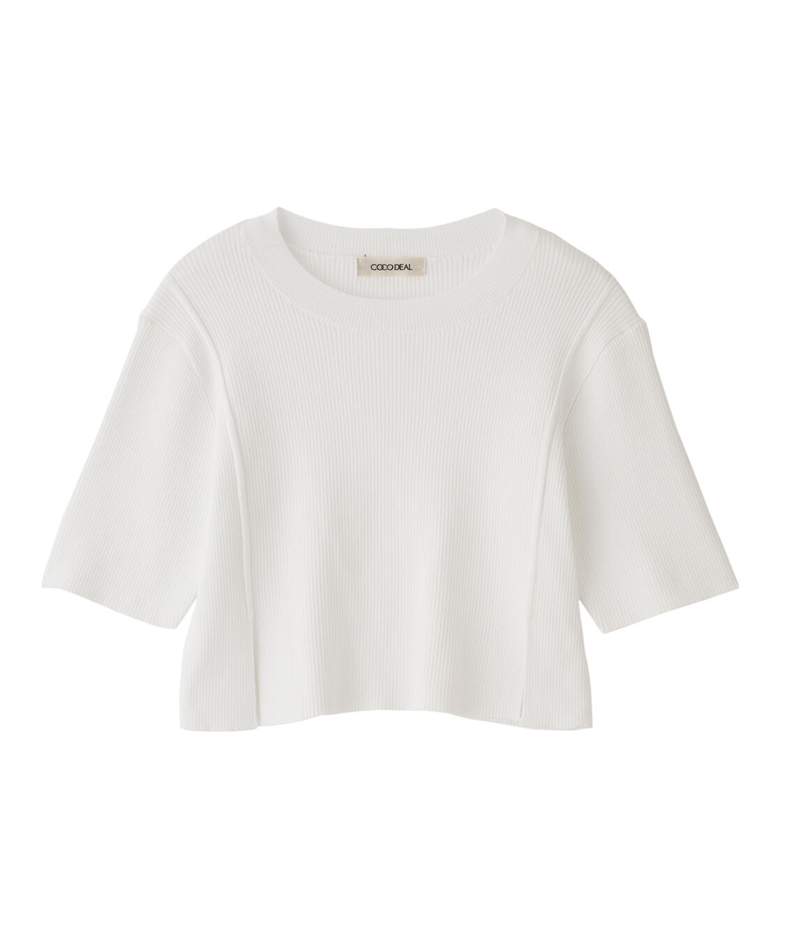 COCO DEAL「ペプラムブラウスセットニット」|シャツ・ブラウス|