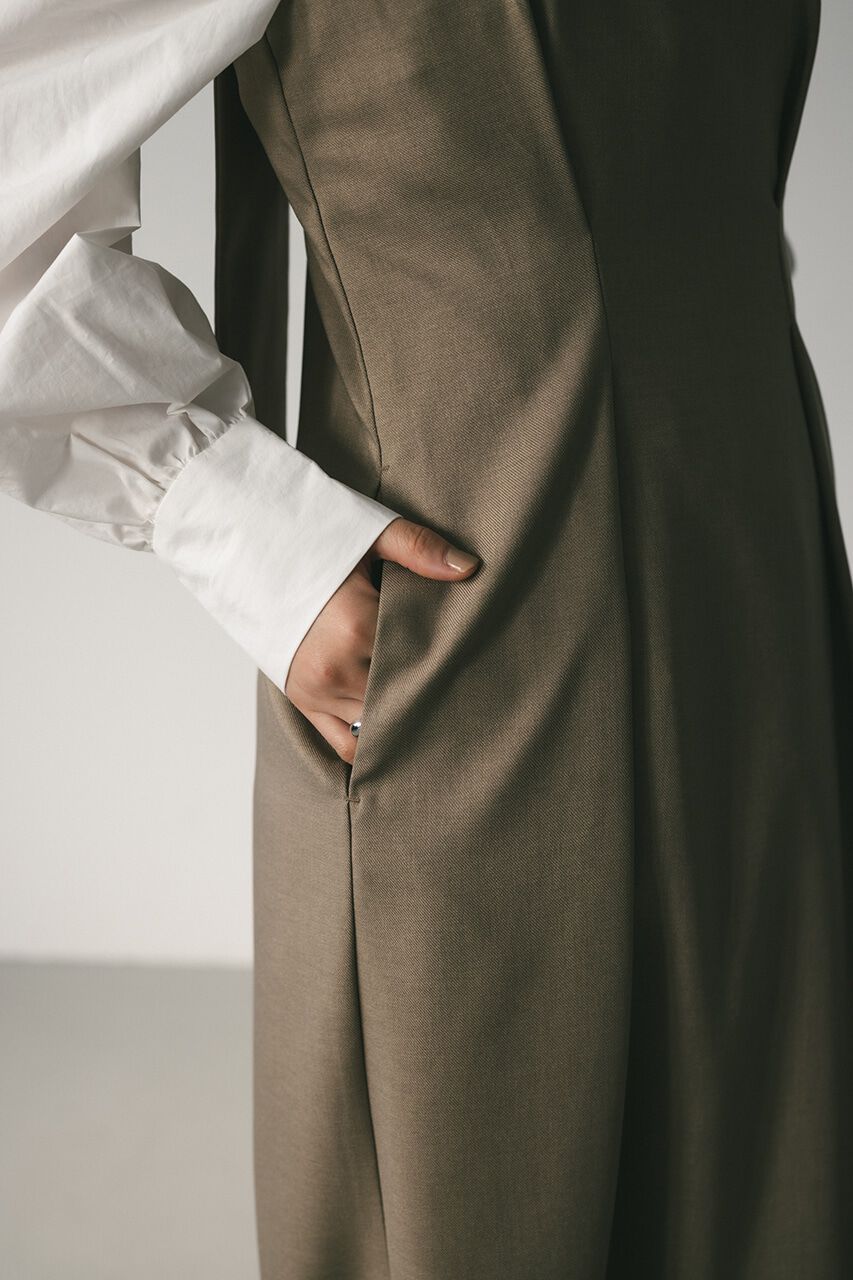 STYLEMIXER「ワイドストラップワンピース」|ワンピース|