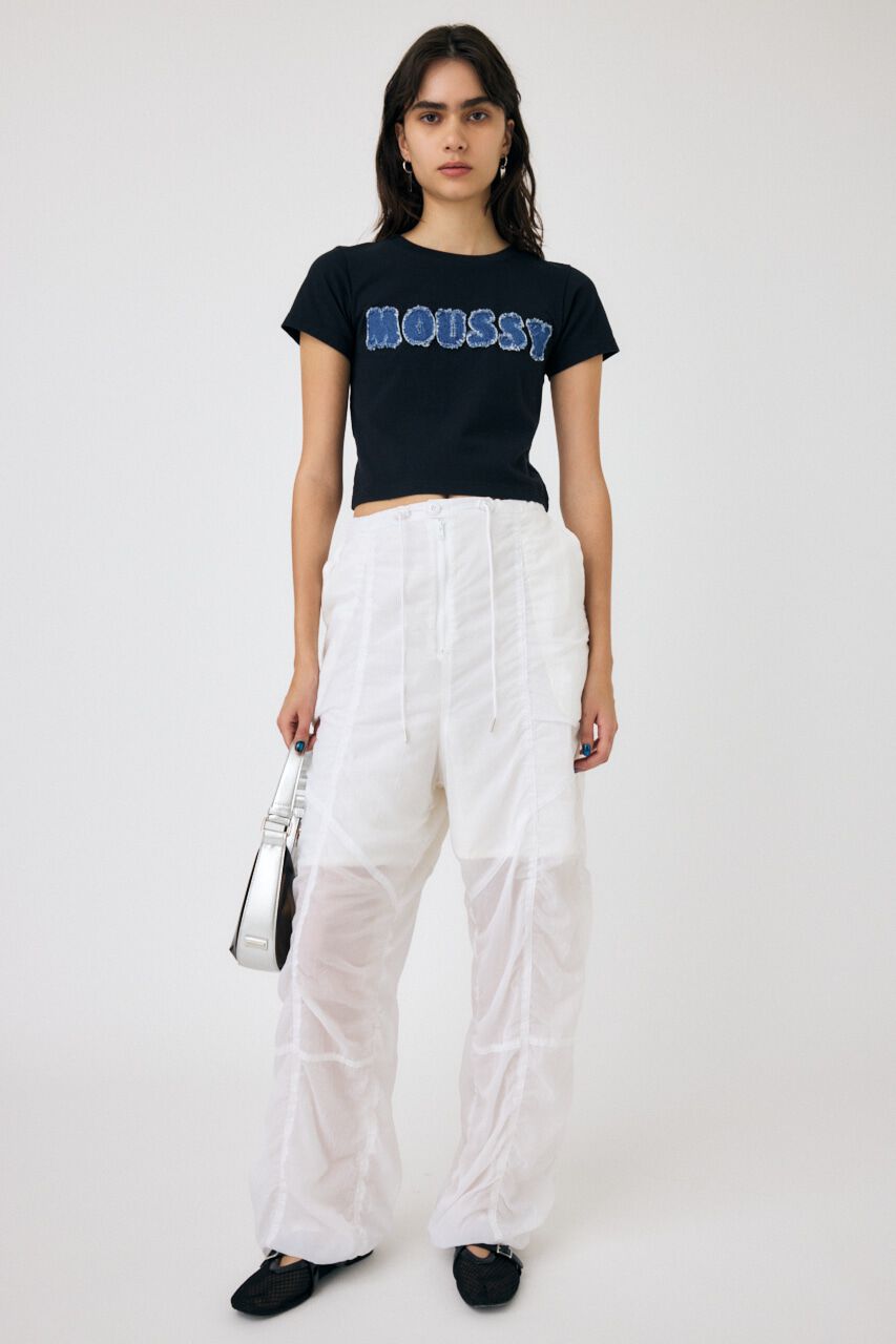 MOUSSY「SHEER MILITARY LOOSE パンツ」|その他|WHT