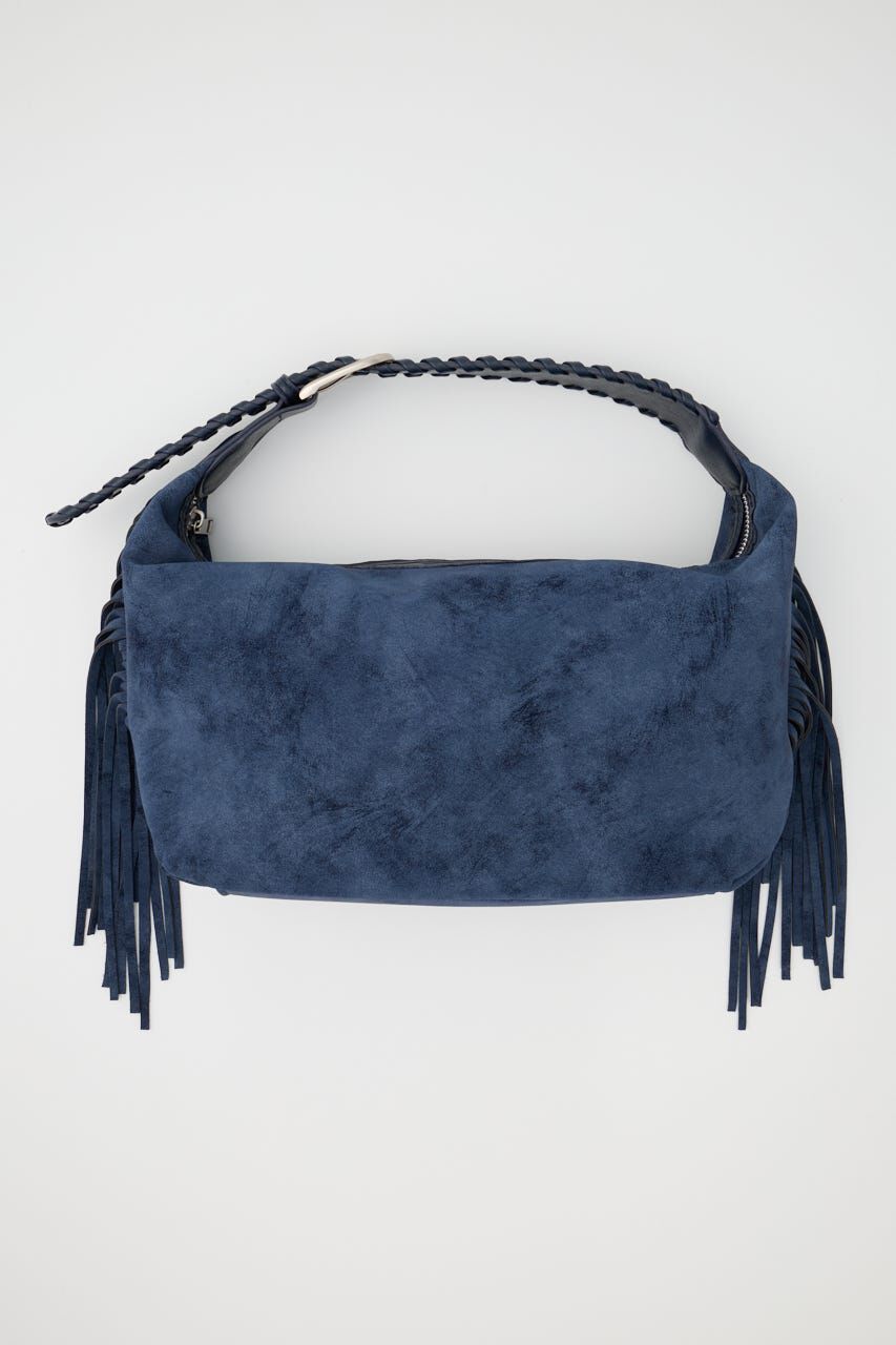 MOUSSY「SLOUCHY FRINGE トートバッグ」|その他|NVY