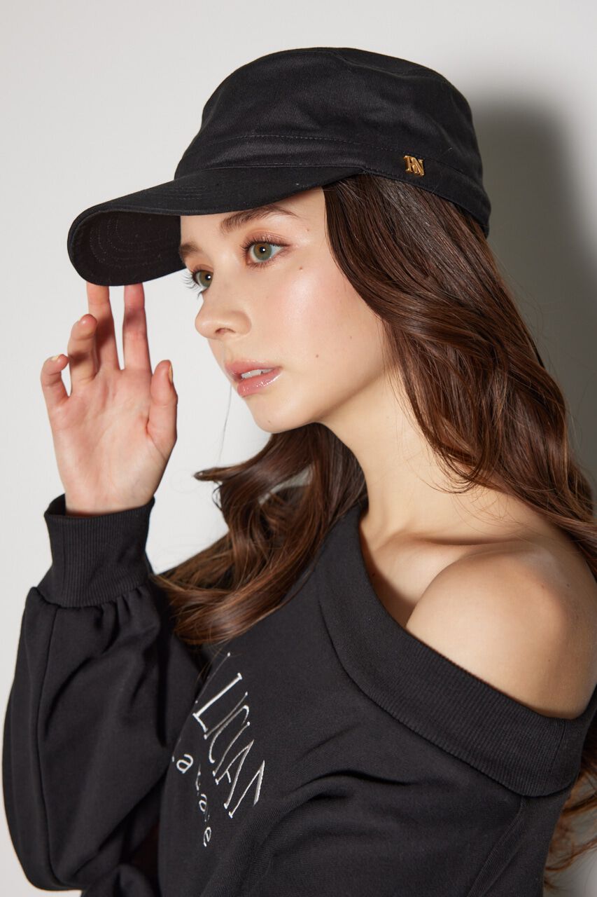 rienda「ワークライクキャスケット」|その他|BLK