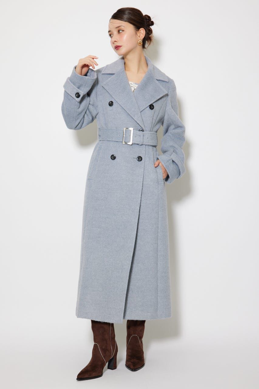 rienda「ダブルカラーシェイプドチェスターコート」|その他|