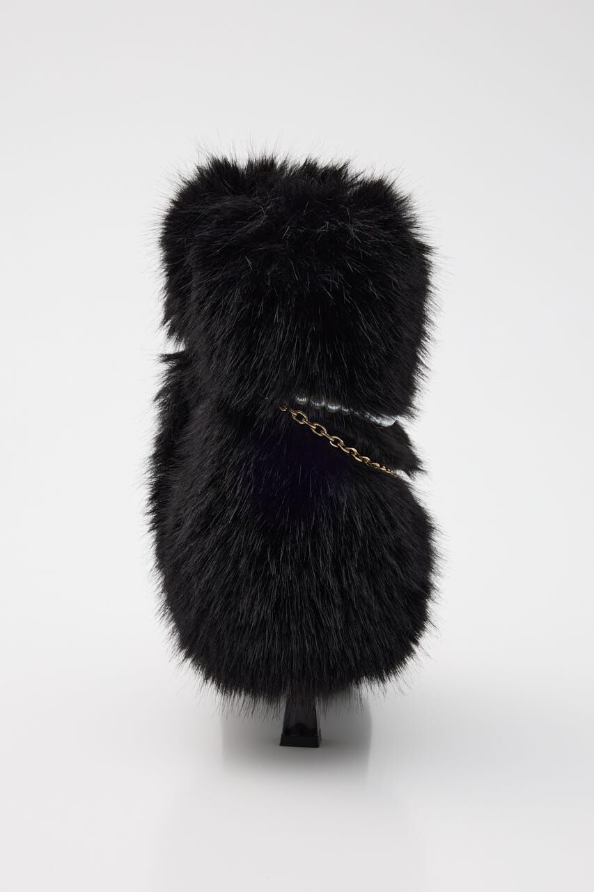 rienda「2WAYフェイクファーレースアップブーティー」|その他|