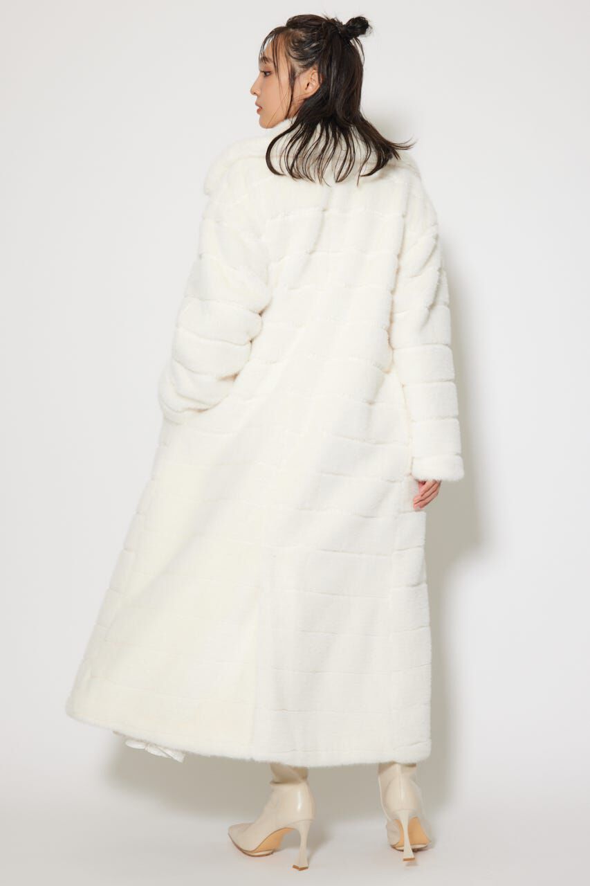 rienda「ニュアンスラインフェイクファーコート」|その他|