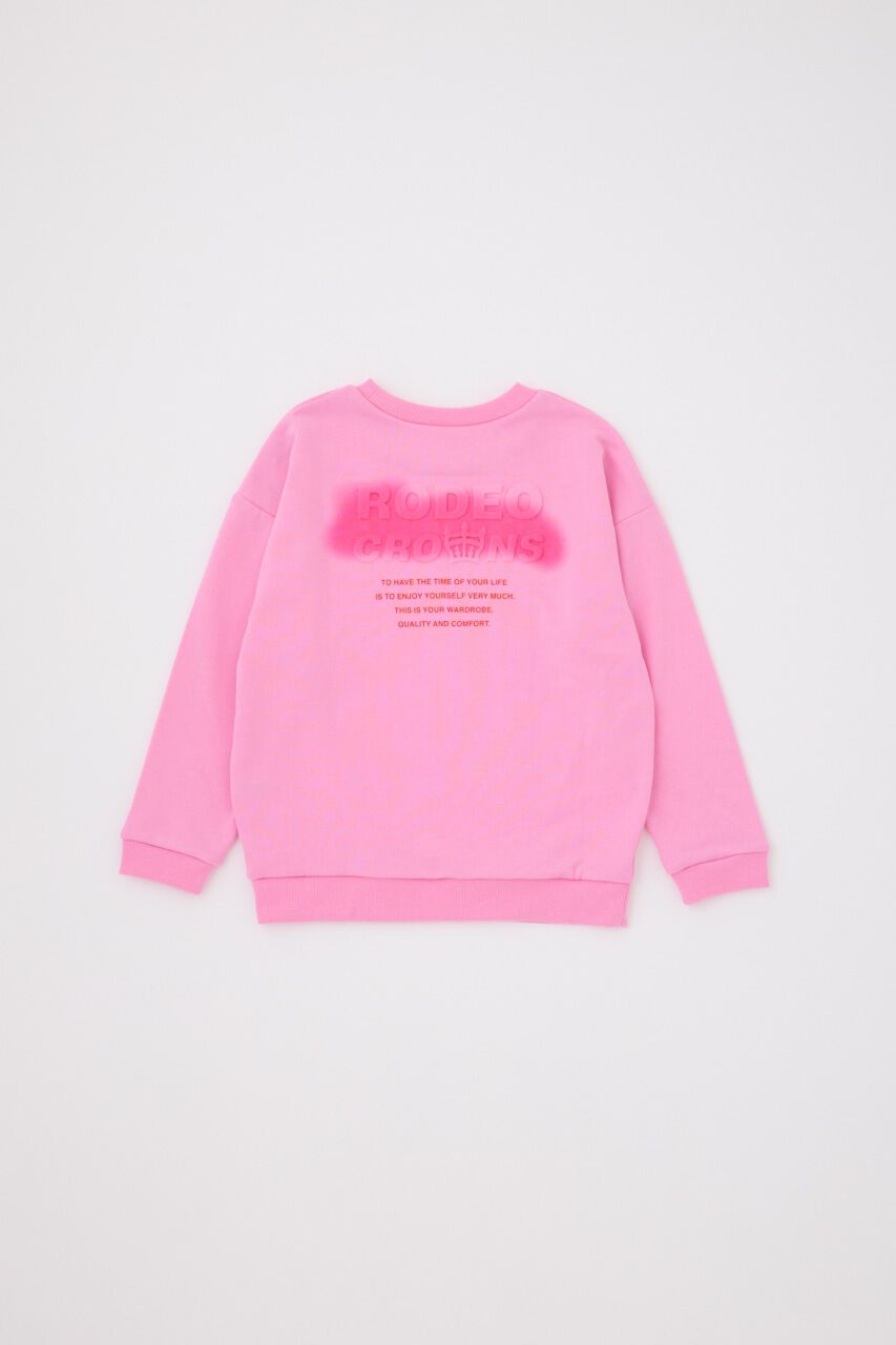 RODEO CROWNS「キッズ スプレー エンボス スウェット」|パーカー|