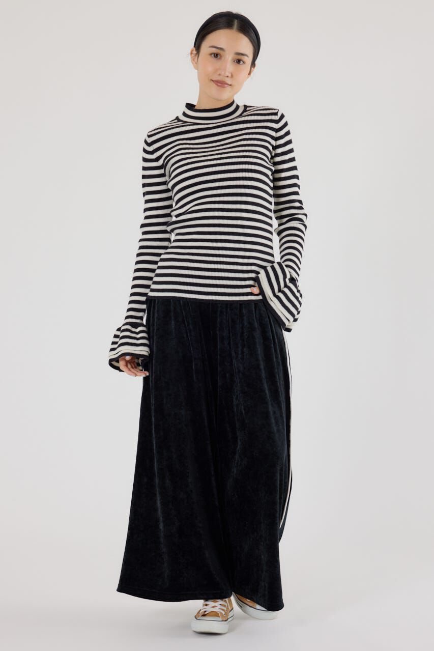 RODEO CROWNS「フリルリブニットトップス」|ニット・セーター|