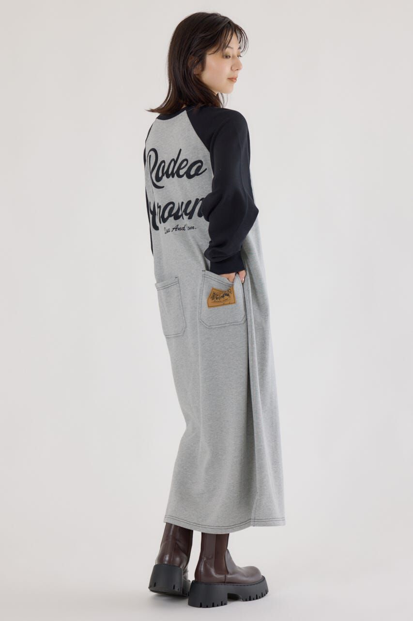 RODEO CROWNS「ラグランカラーステッチワンピース」|ワンピース|