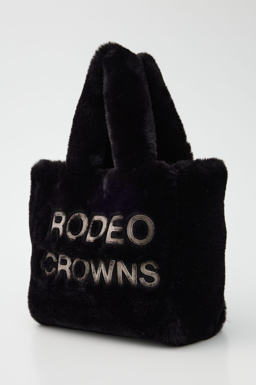 RODEO CROWNS「フェイクファーパッチロゴトート」|その他|