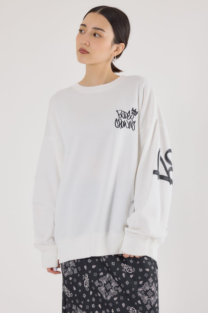 RODEO CROWNS「（UNISEX）BRIDGE BEARスウェットトップス」|パーカー|