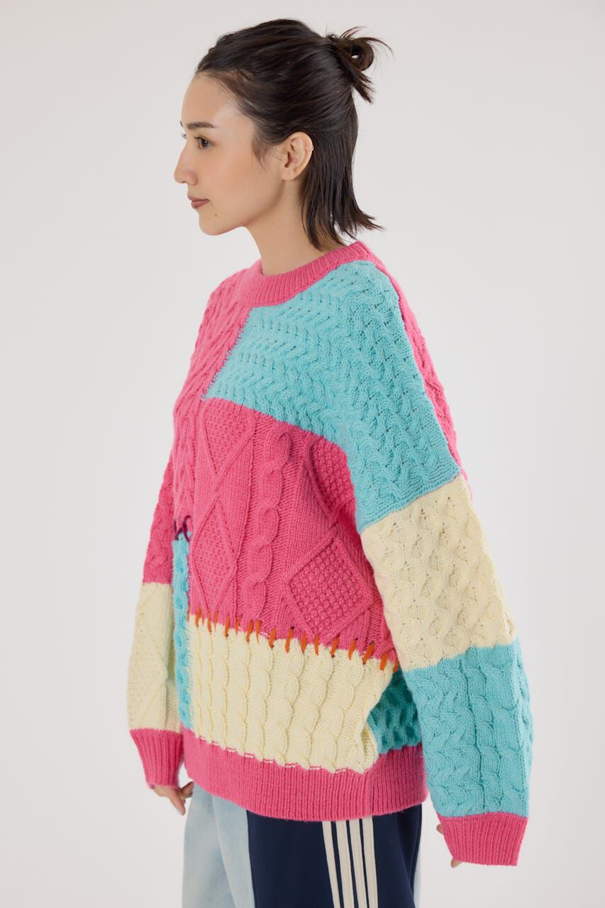 RODEO CROWNS「カスタムケーブルニット」|ニット・セーター|