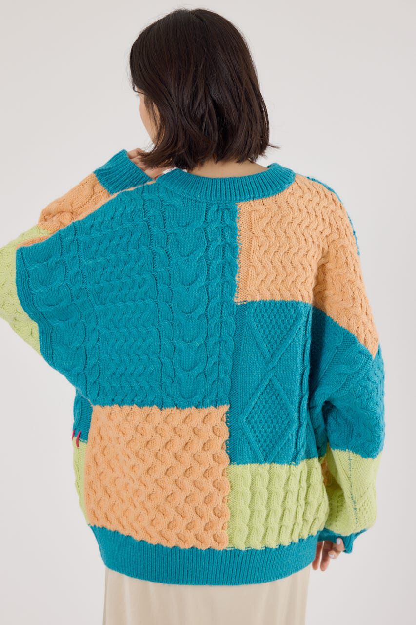 RODEO CROWNS「カスタムケーブルニット」|ニット・セーター|