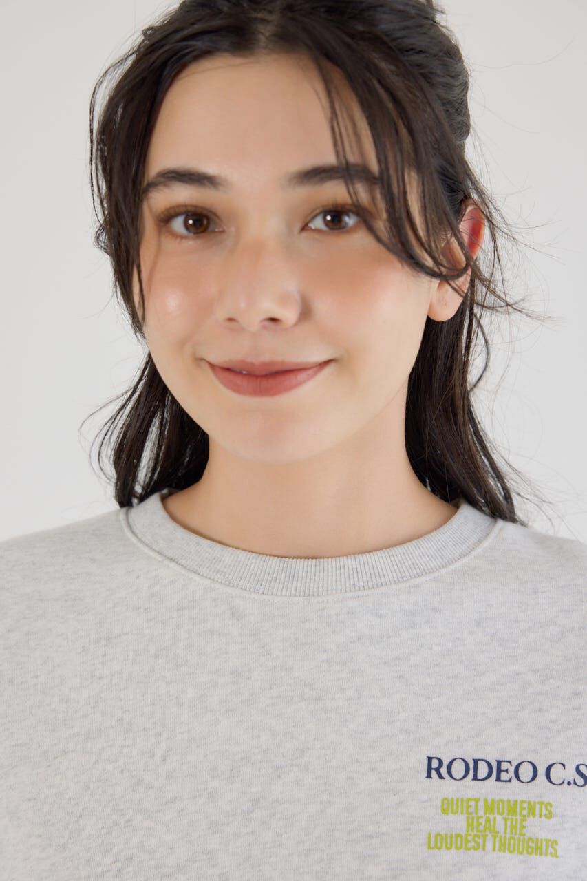 RODEO CROWNS「カラーアウトラインロゴスウェット」|パーカー|