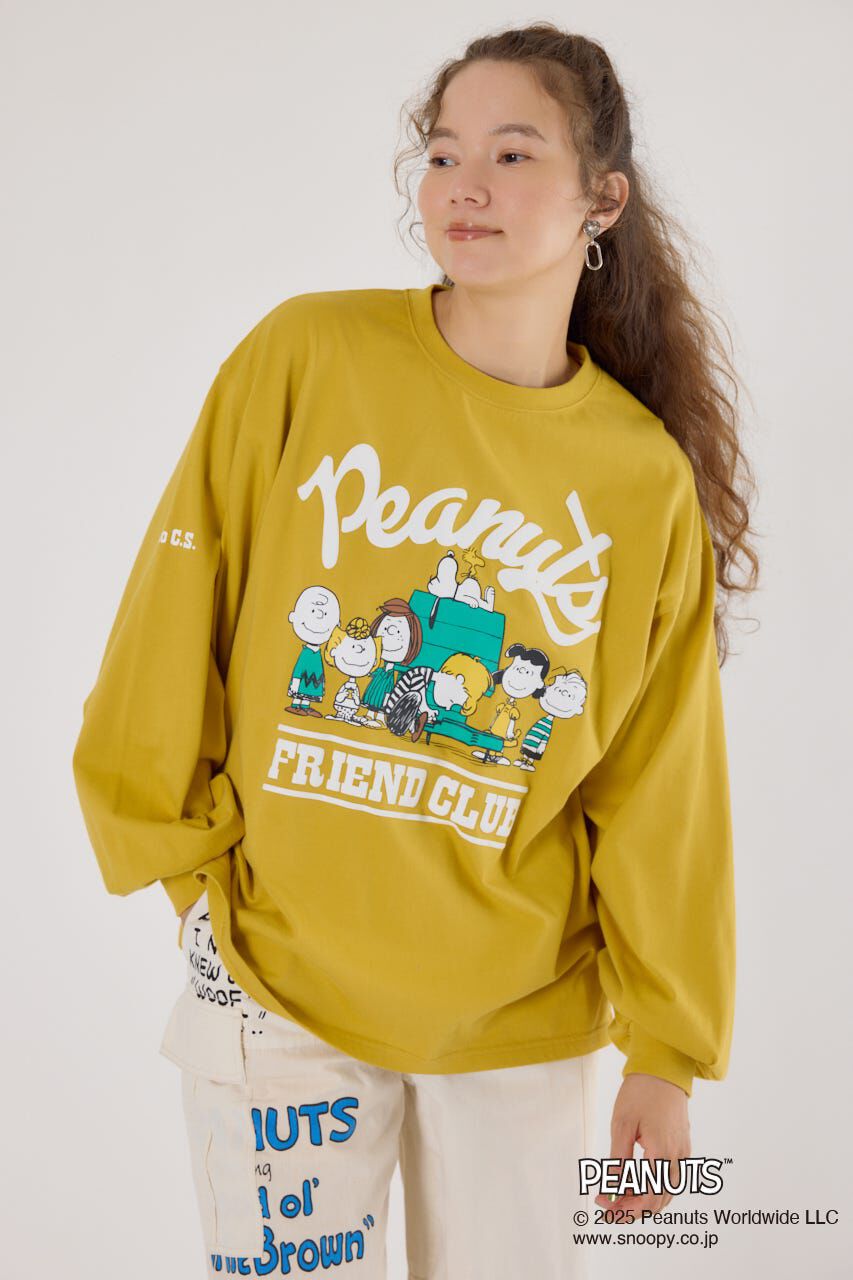 RODEO CROWNS「(PEANUTS)バルーンロングスリーブTシャツ」|Tシャツ・カットソー|YEL