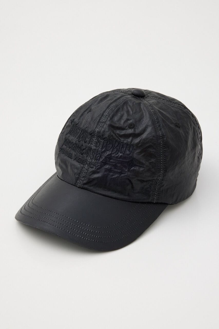 SLY「EMBROYDERY NYLON キャップ」|その他|BLK