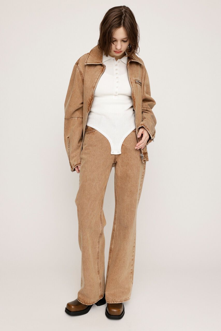 SLY「J／W STRAIGHT PT-BE」|デニム|