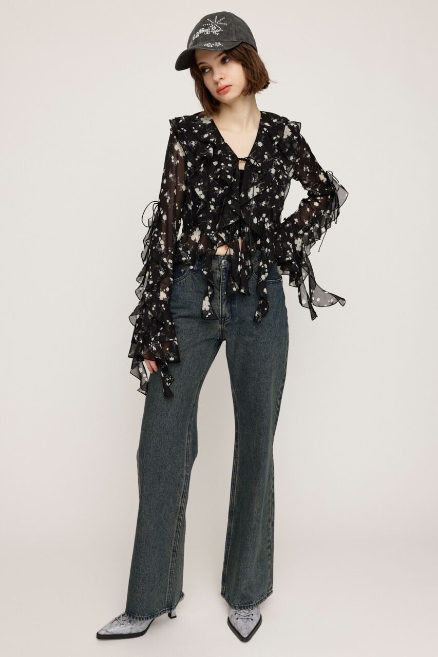 SLY「J／W STRAIGHT PT-BE」|デニム|BLU