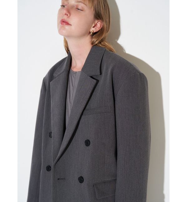 ELENDEEK「BONDING OVER JK」|テーラードジャケット|グレー