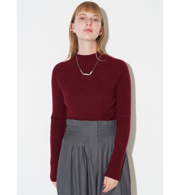 ELENDEEK「HIGH NECK WIDE RIB KT」|ニット・セーター|
